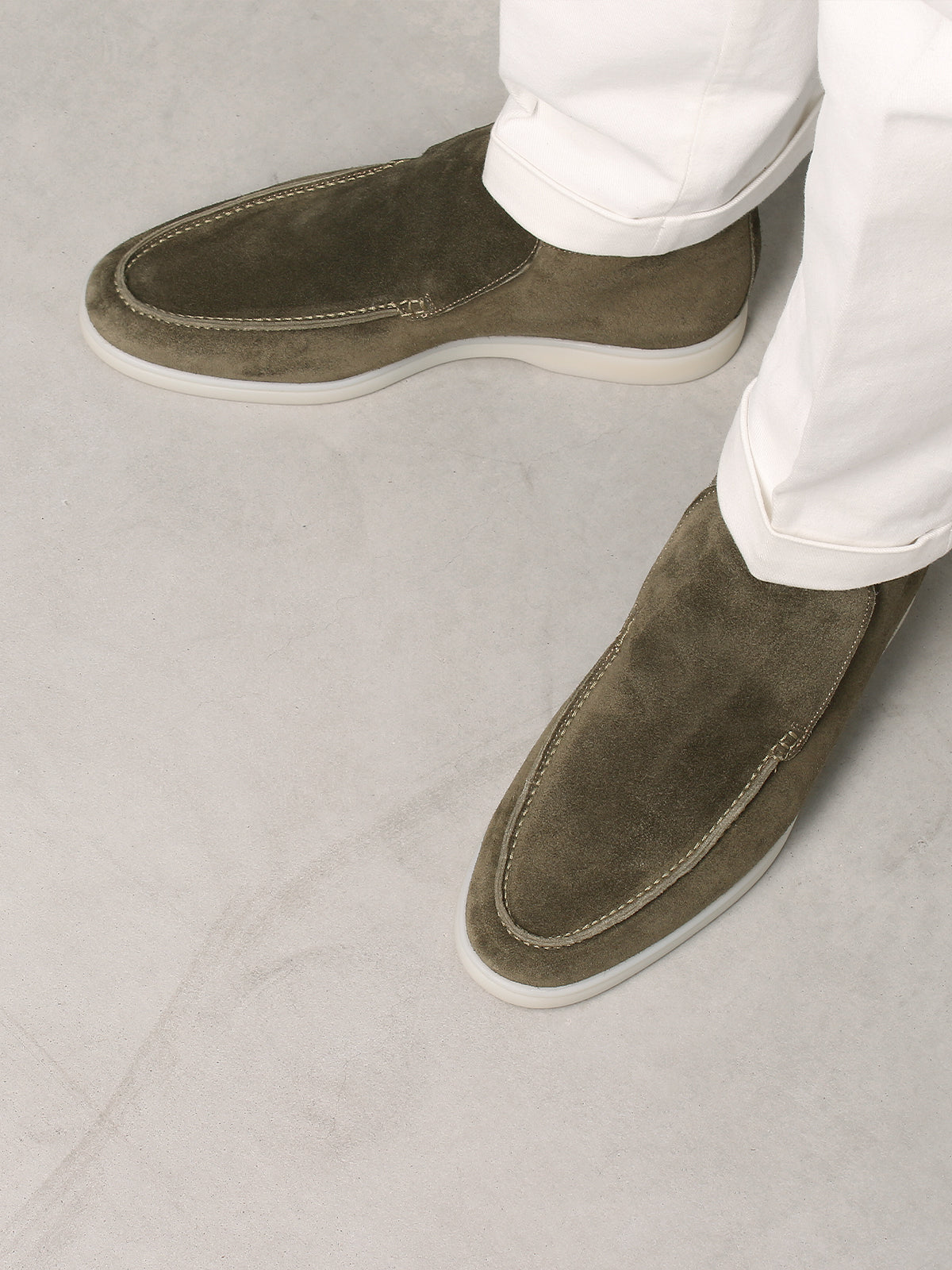 Mayfair City Loafer Olive