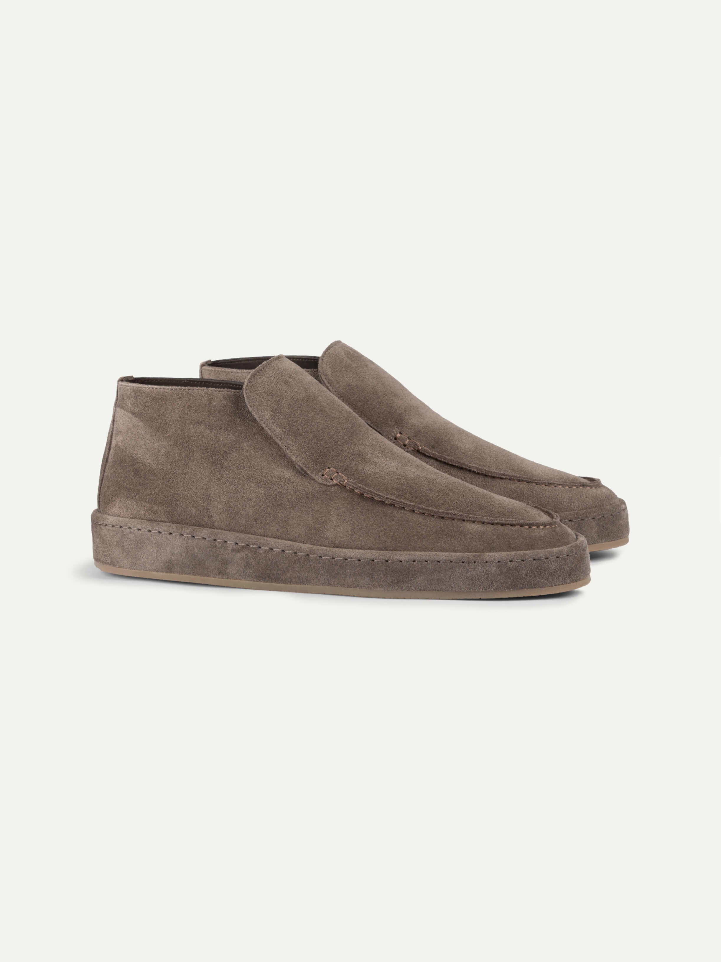 Mayfair Capitale City Suede Loafer Ash Grey