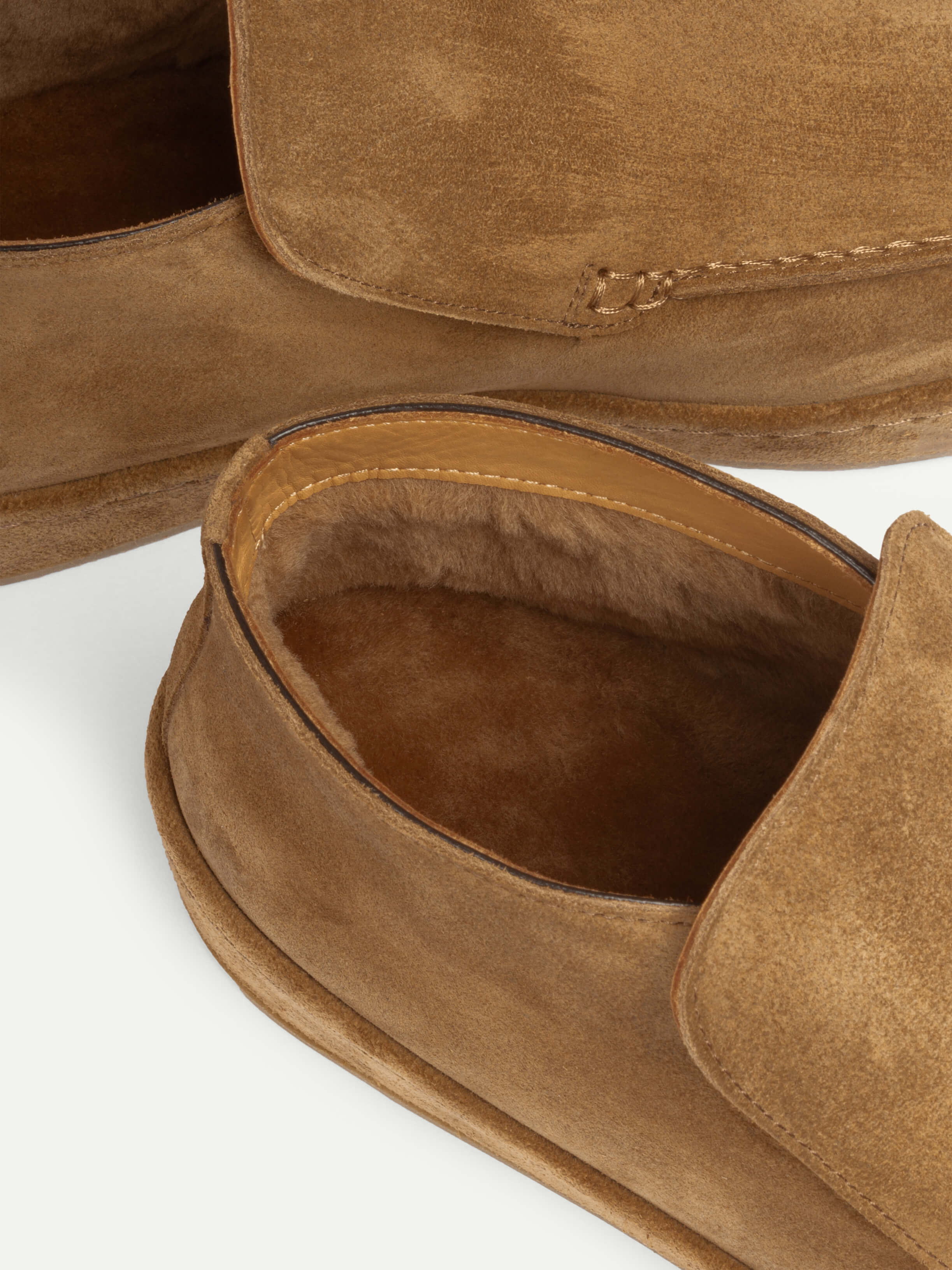 Mayfair Capitale City Suede Loafer Caramel