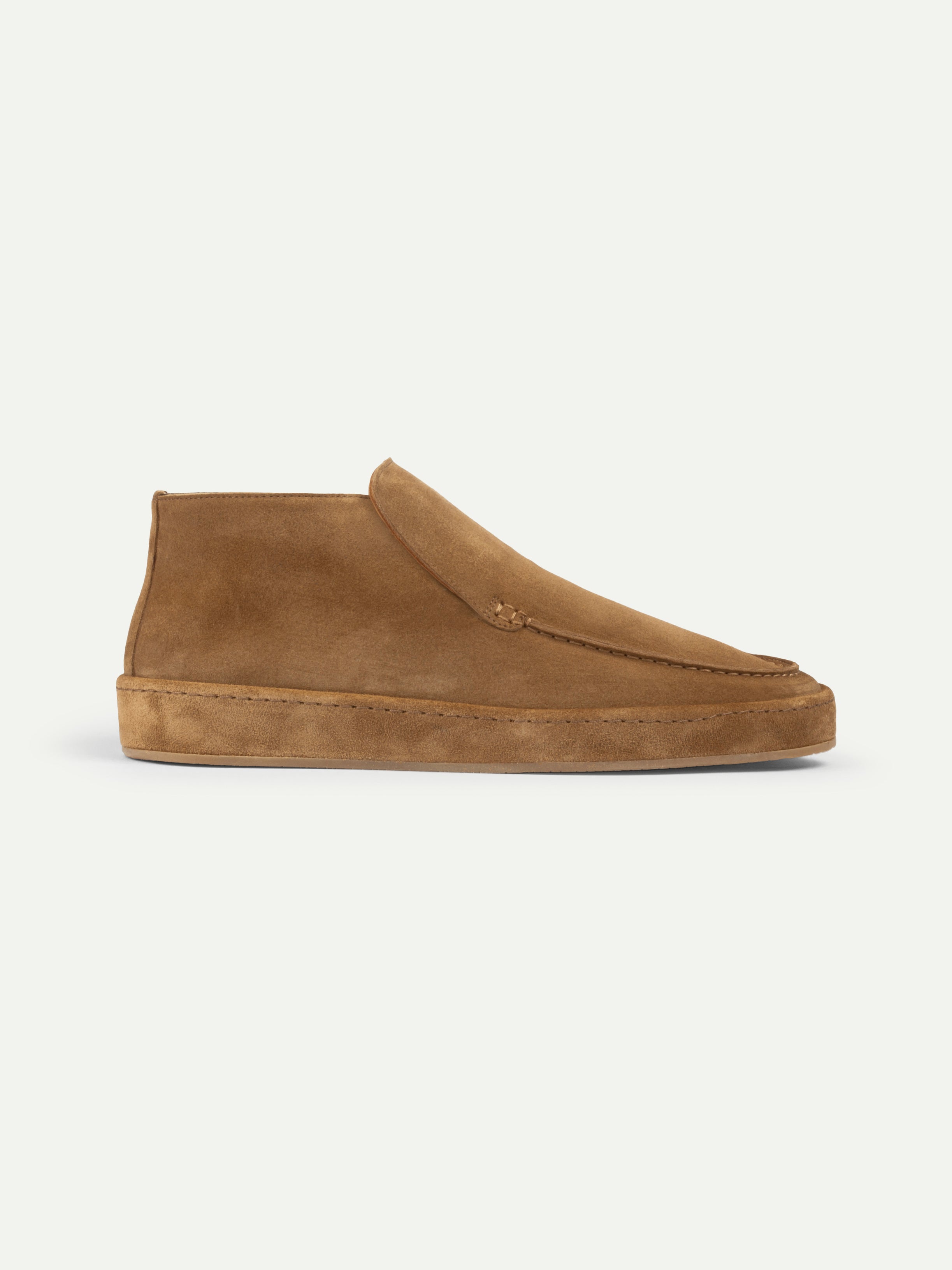 Mayfair Capitale City Suede Loafer Caramel