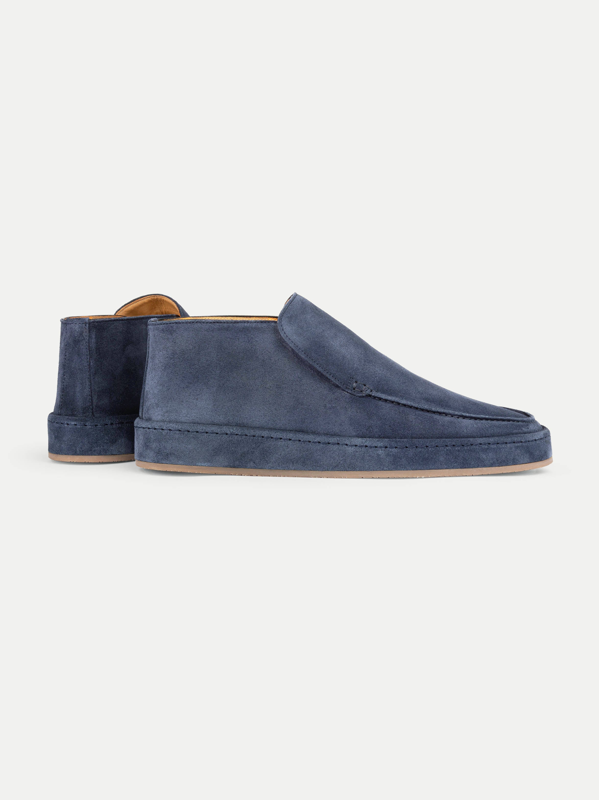 Mayfair Capitale City Suede Loafer Steel Blue