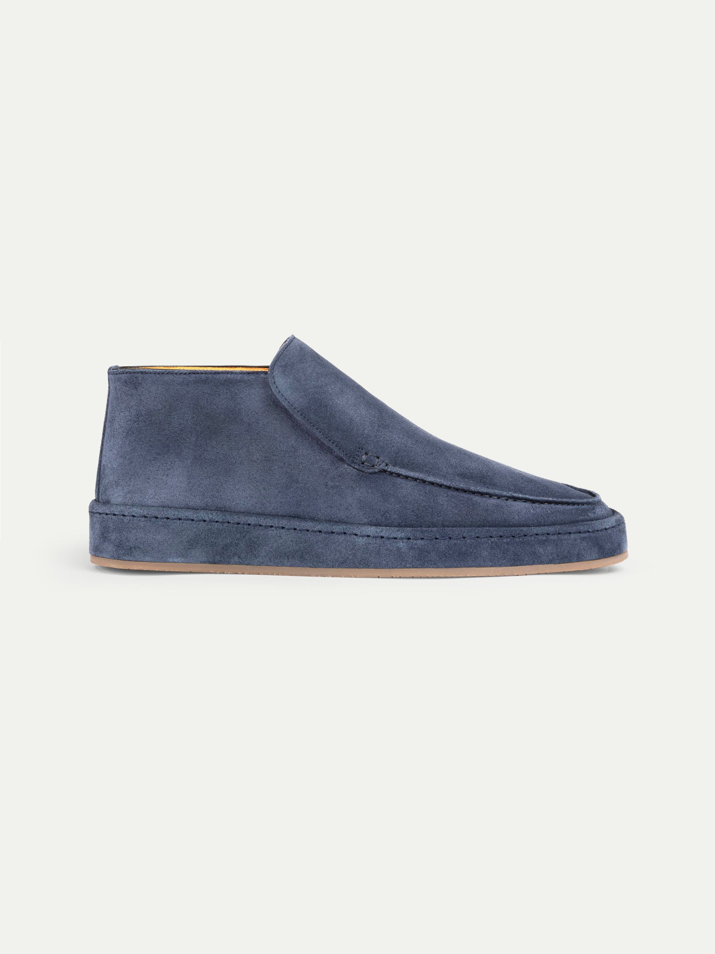 Mayfair Capitale City Suede Loafer Steel Blue