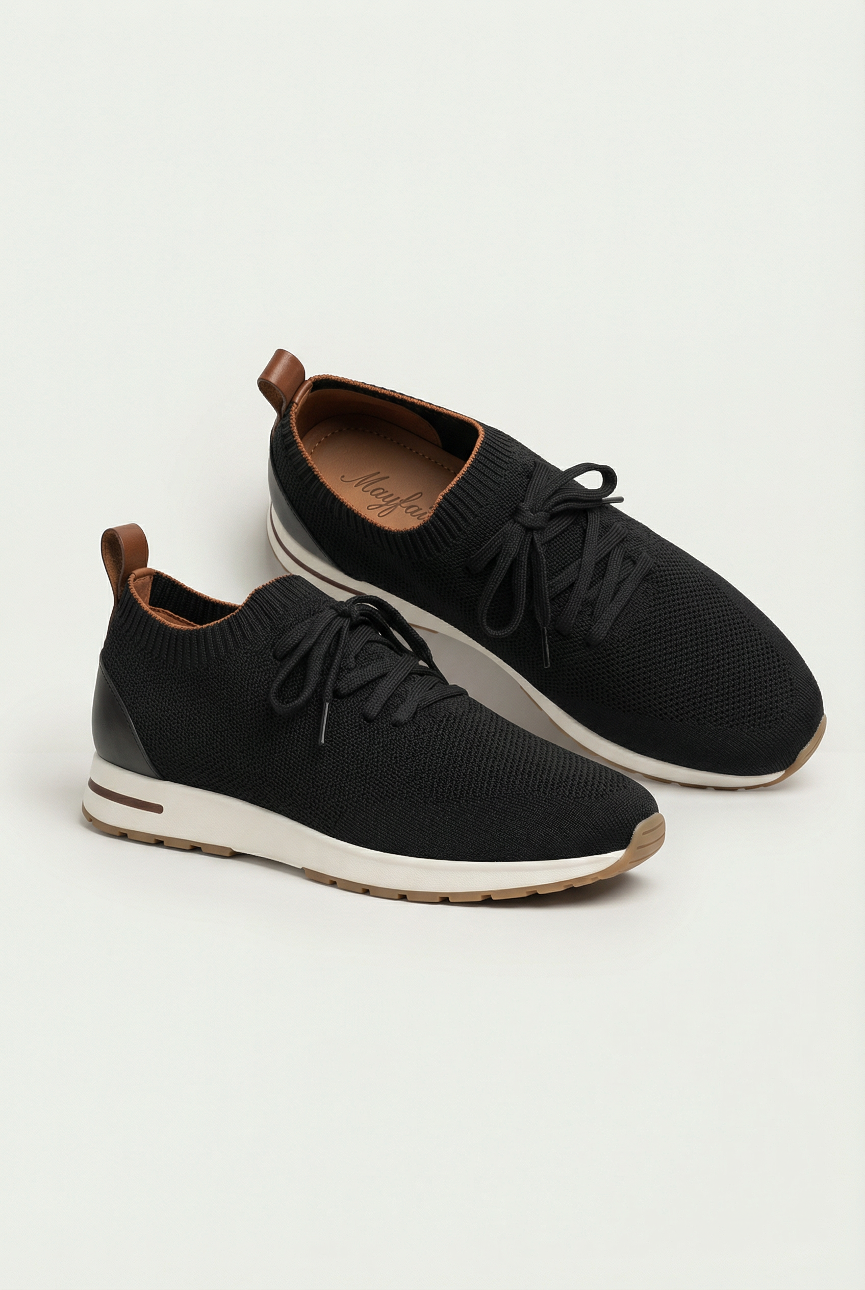 Mayfair Knit Sneaker Black