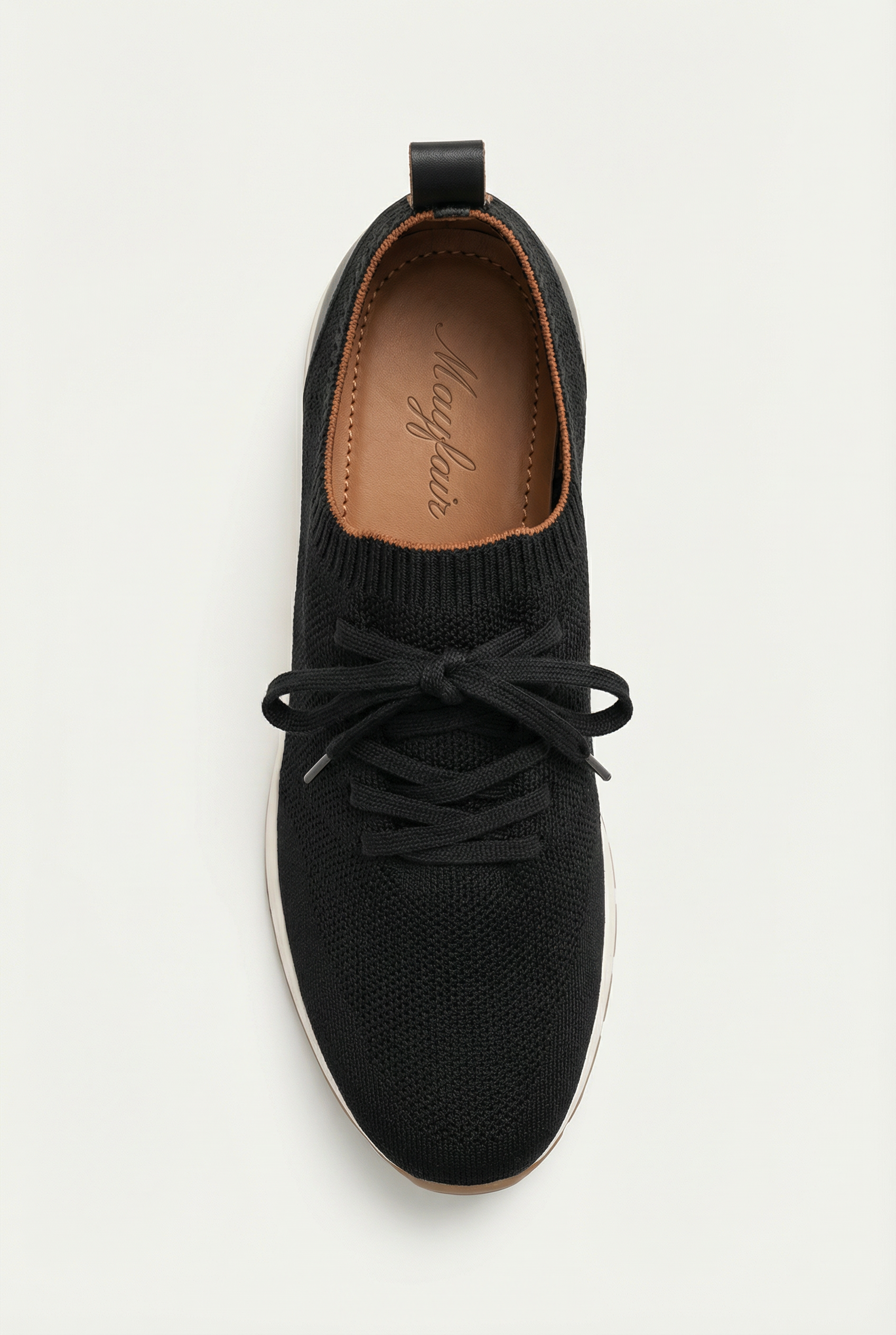 Mayfair Knit Sneaker Black