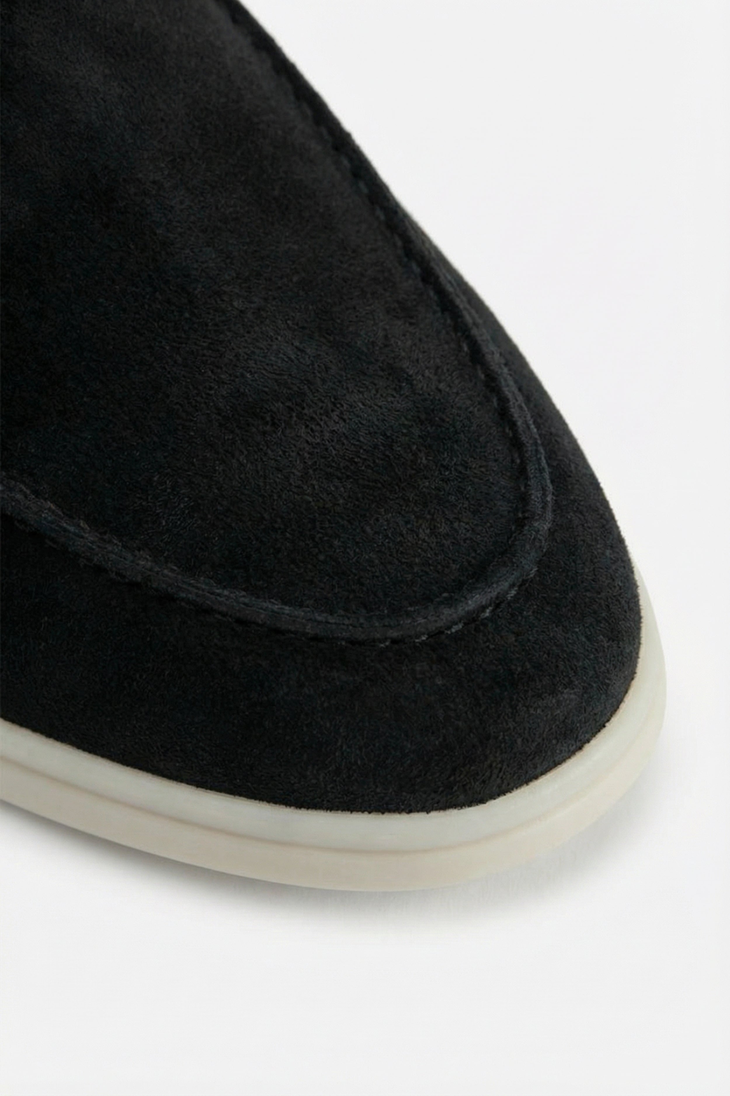 Portobello Suede Mule Black