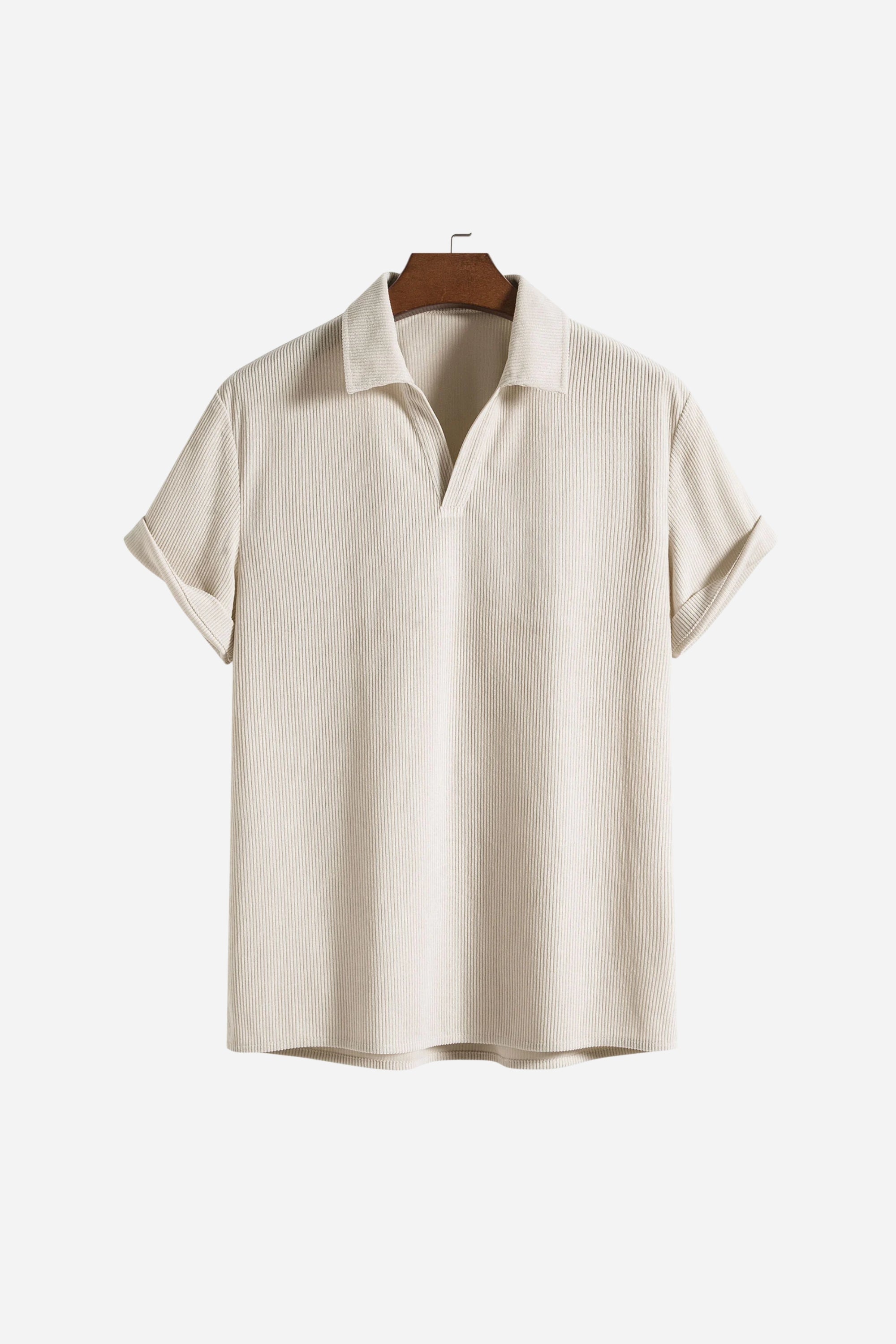 Riviera Rib Polo Ivory