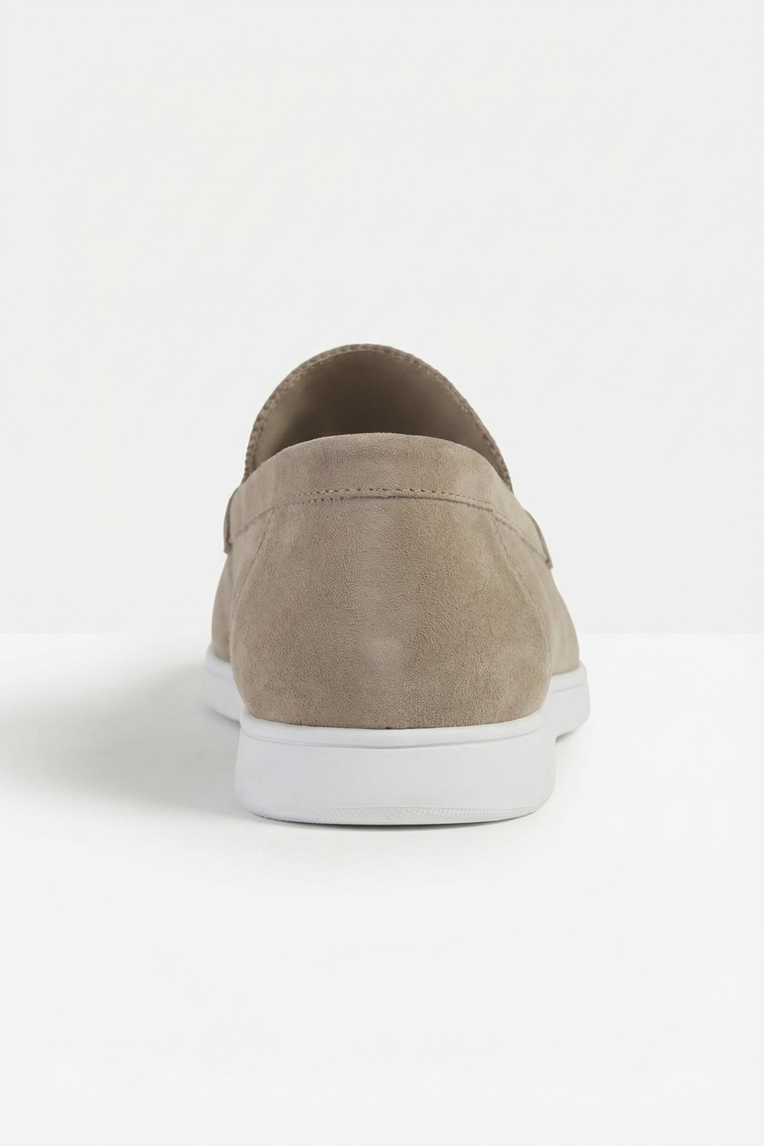 Classic Suede Loafer Beige