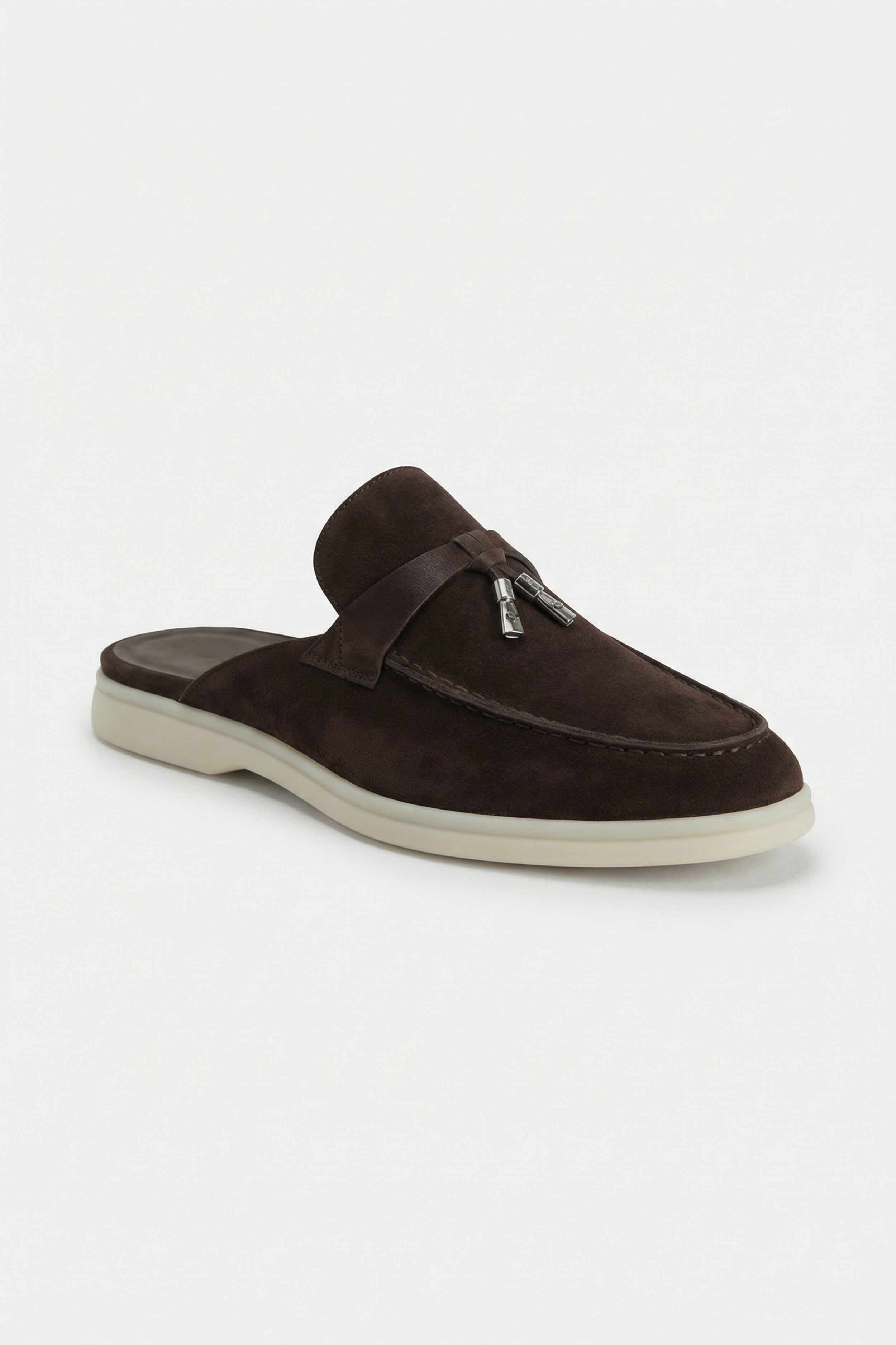 Portobello Suede Mule Brown