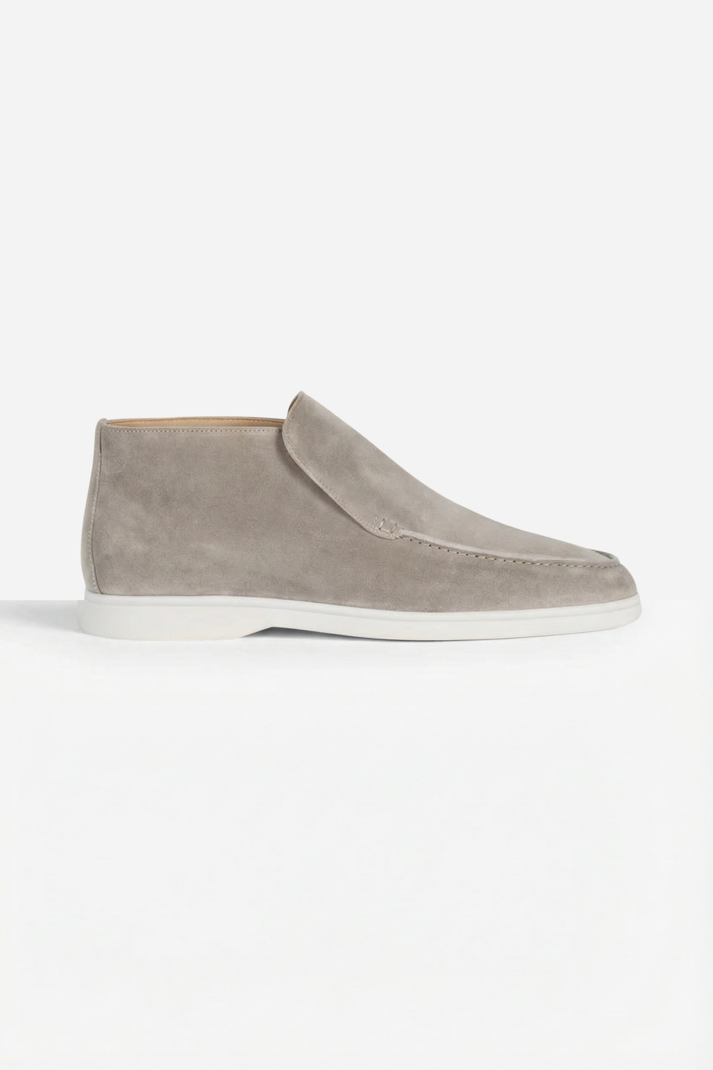 Captial Suede Loafer Grey