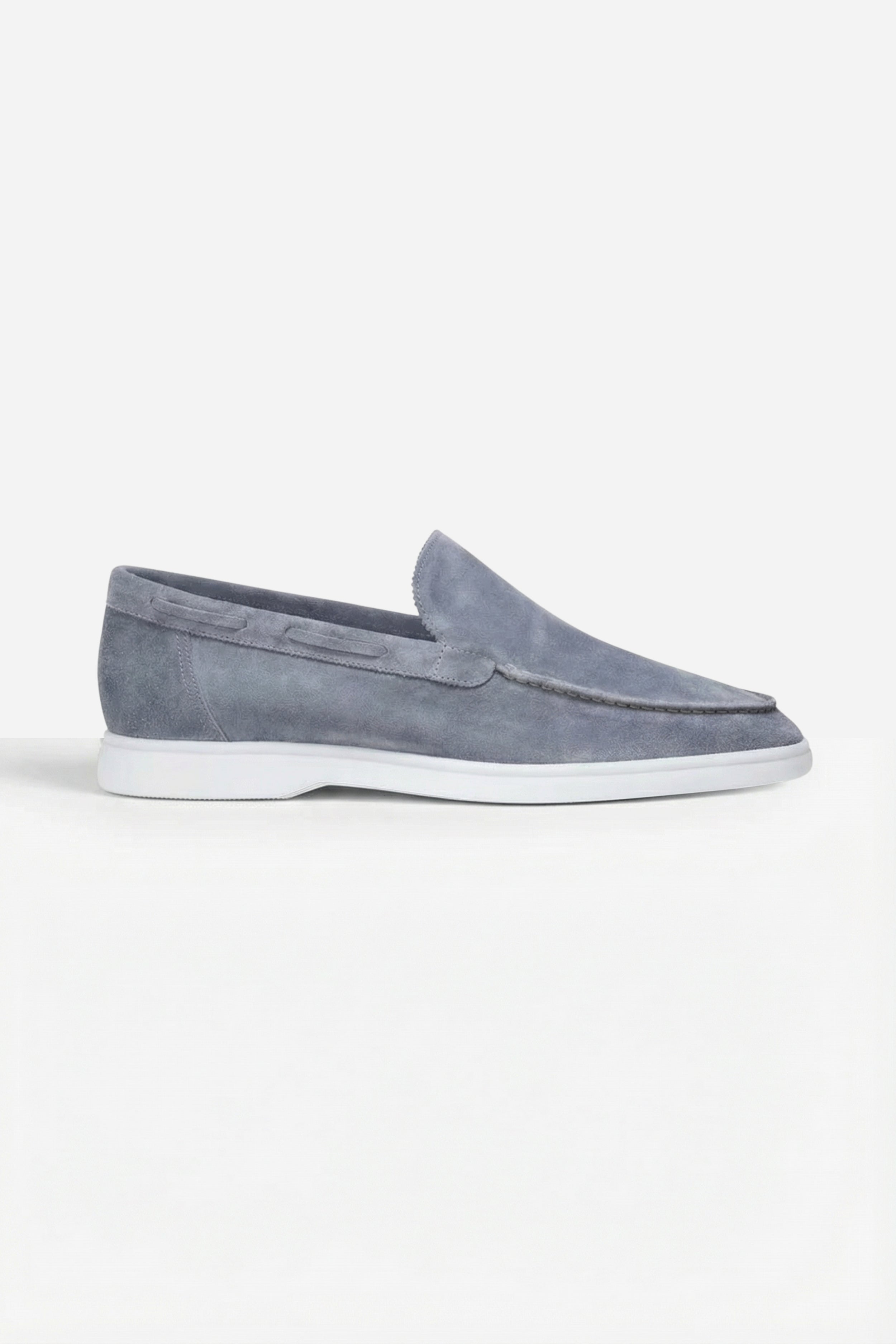 Classic Suede Loafer Baby Blue