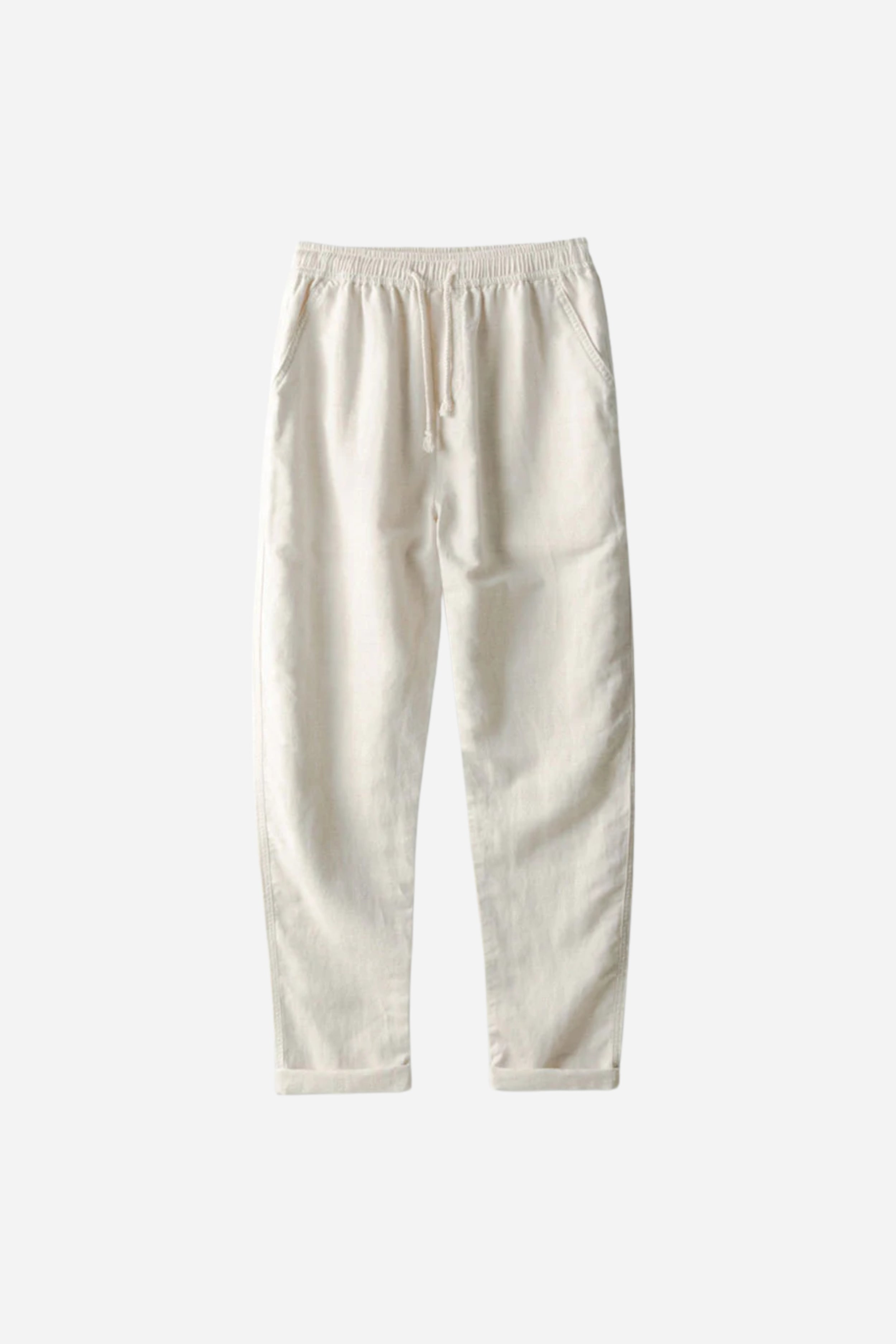 Mayfair Linen Trousers Beige