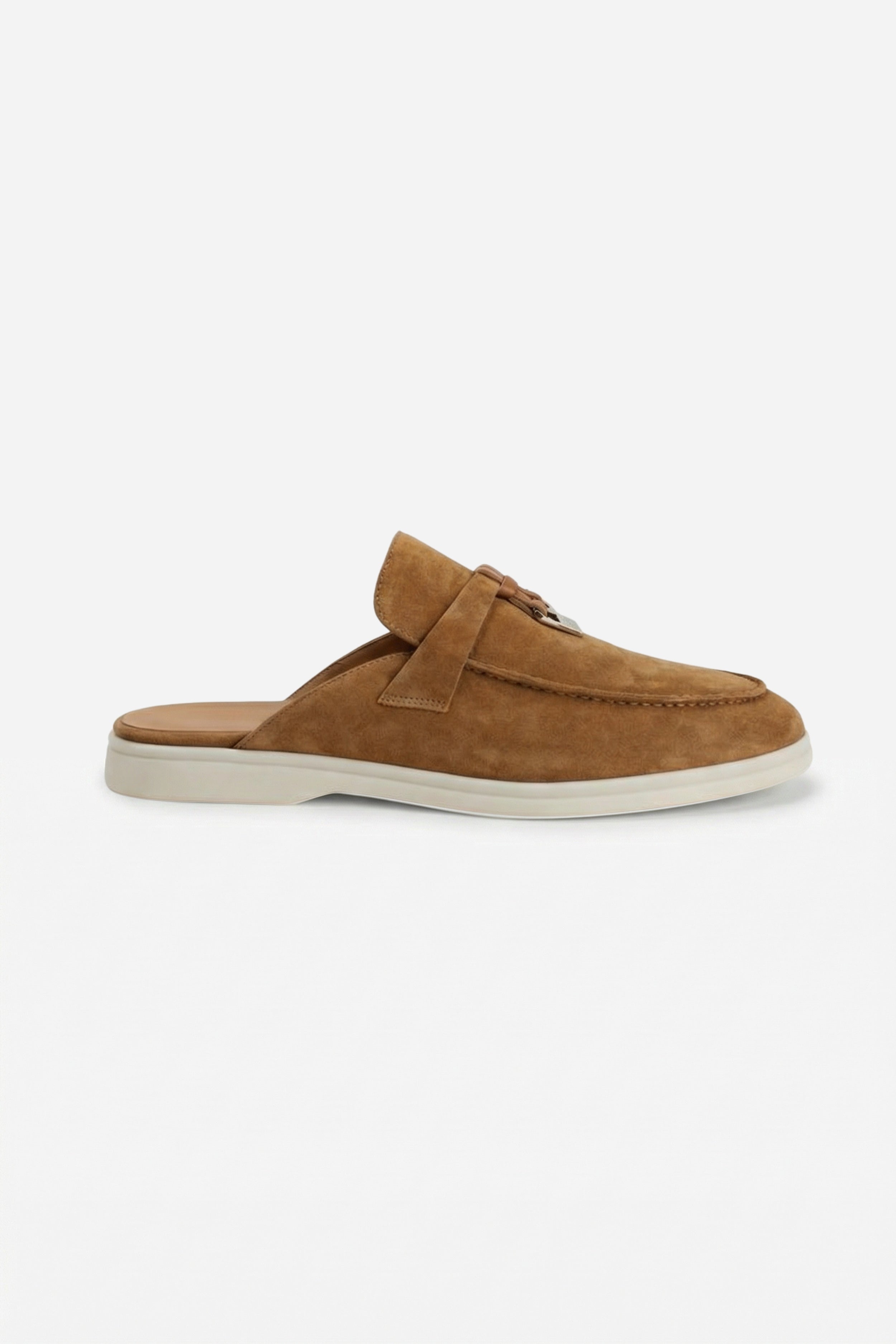 Portobello Suede Mule Camel
