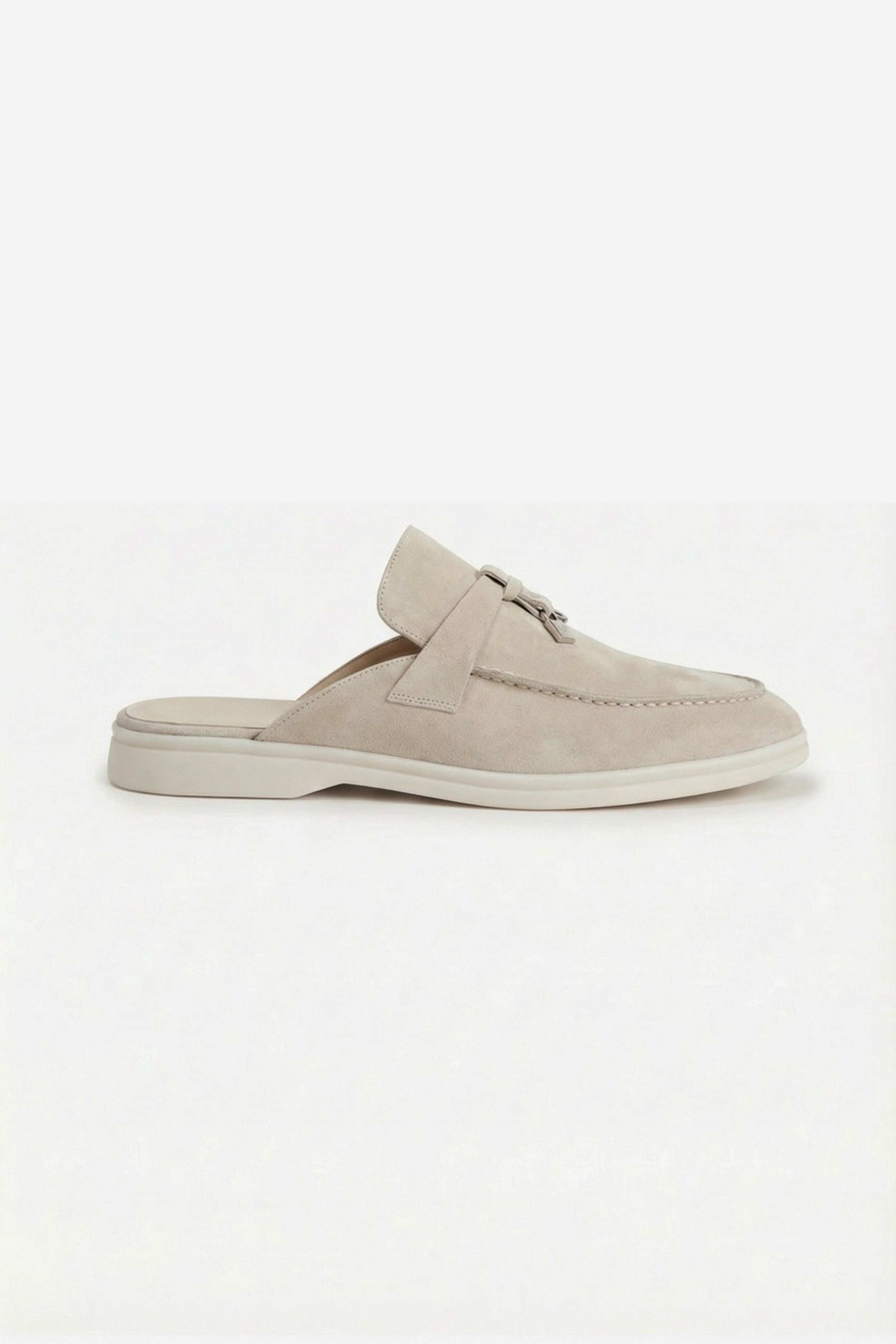 Portobello Suede Mule Light Beige