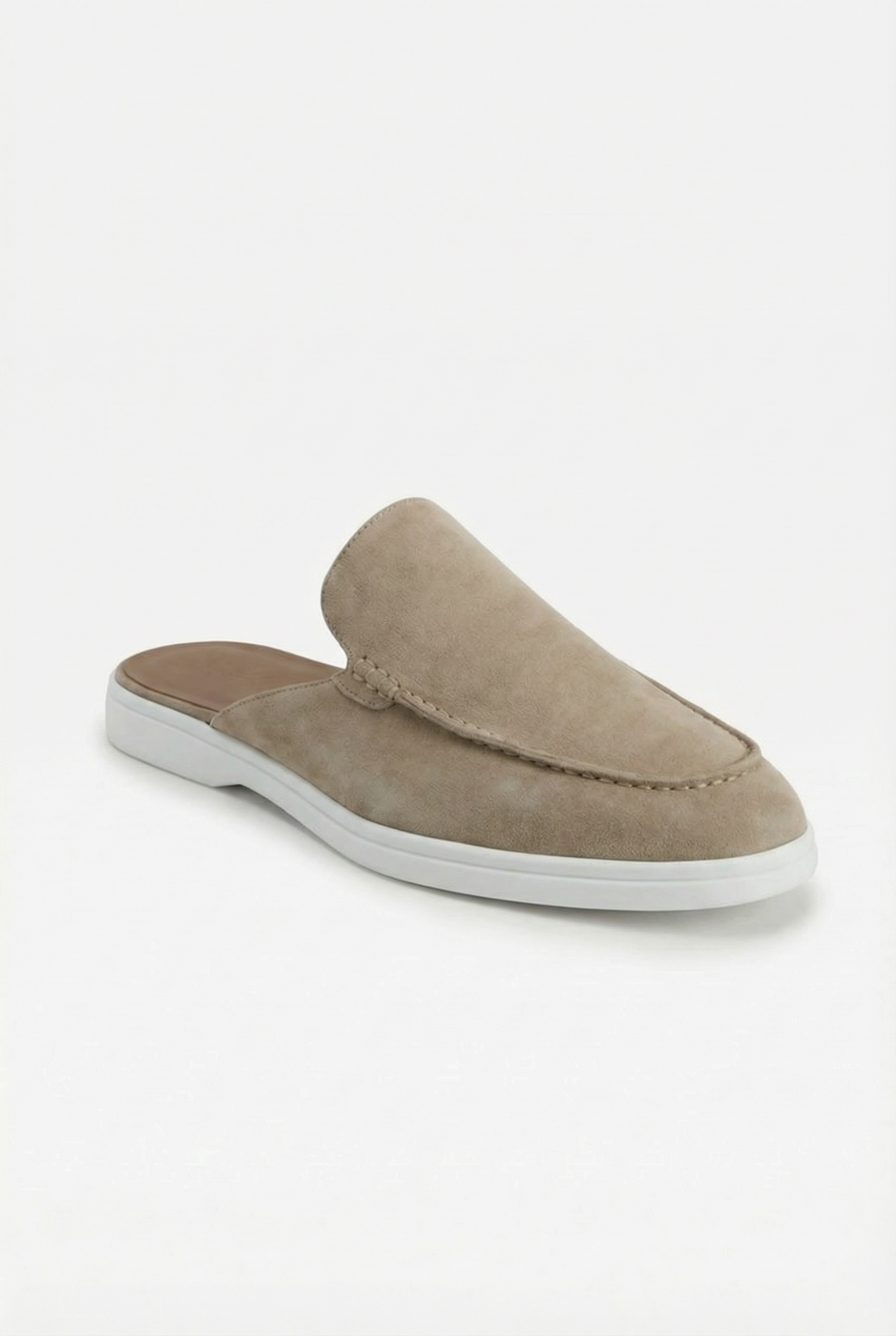 Mayfair Mule Light Grey