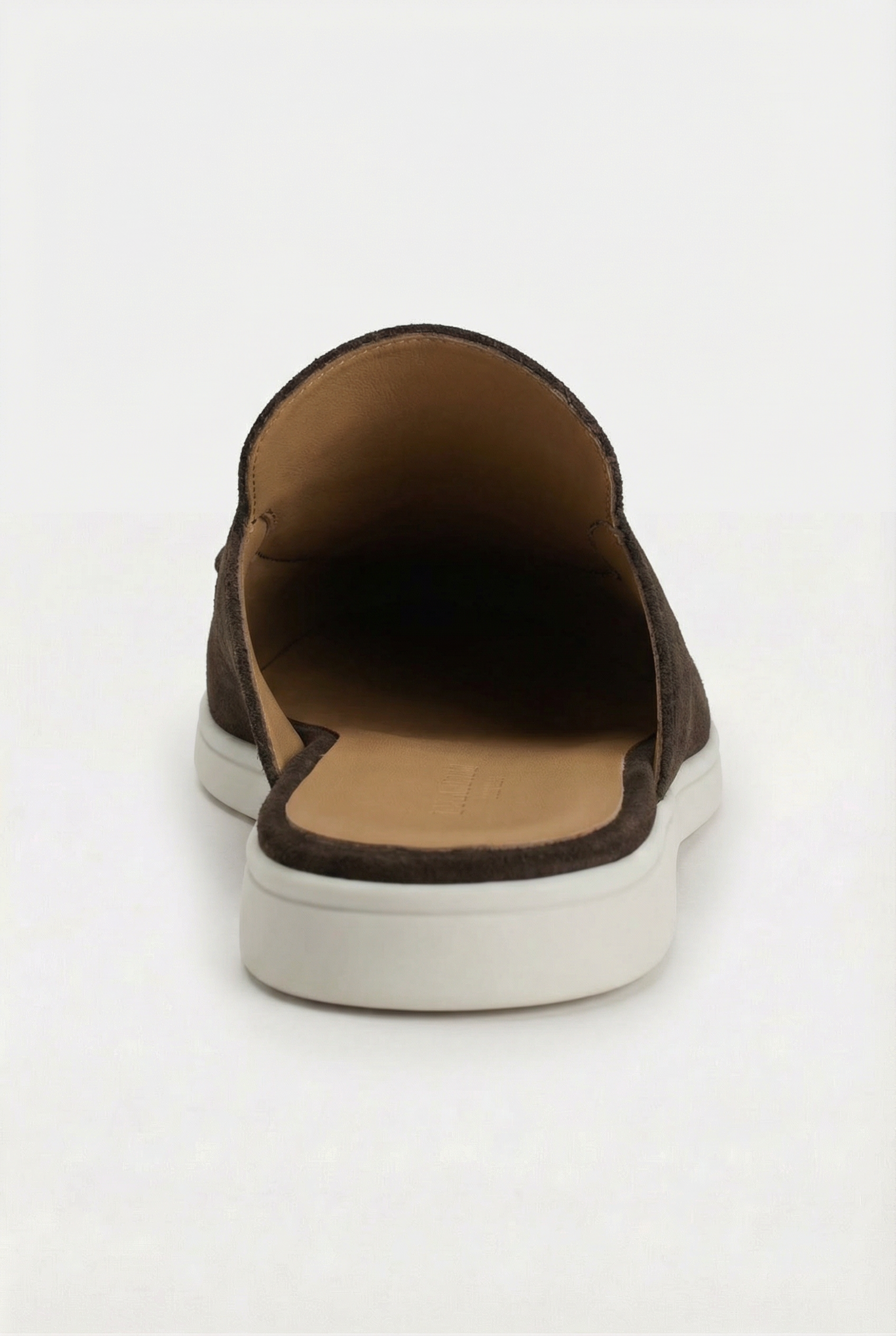 Positano Suede Mule Black