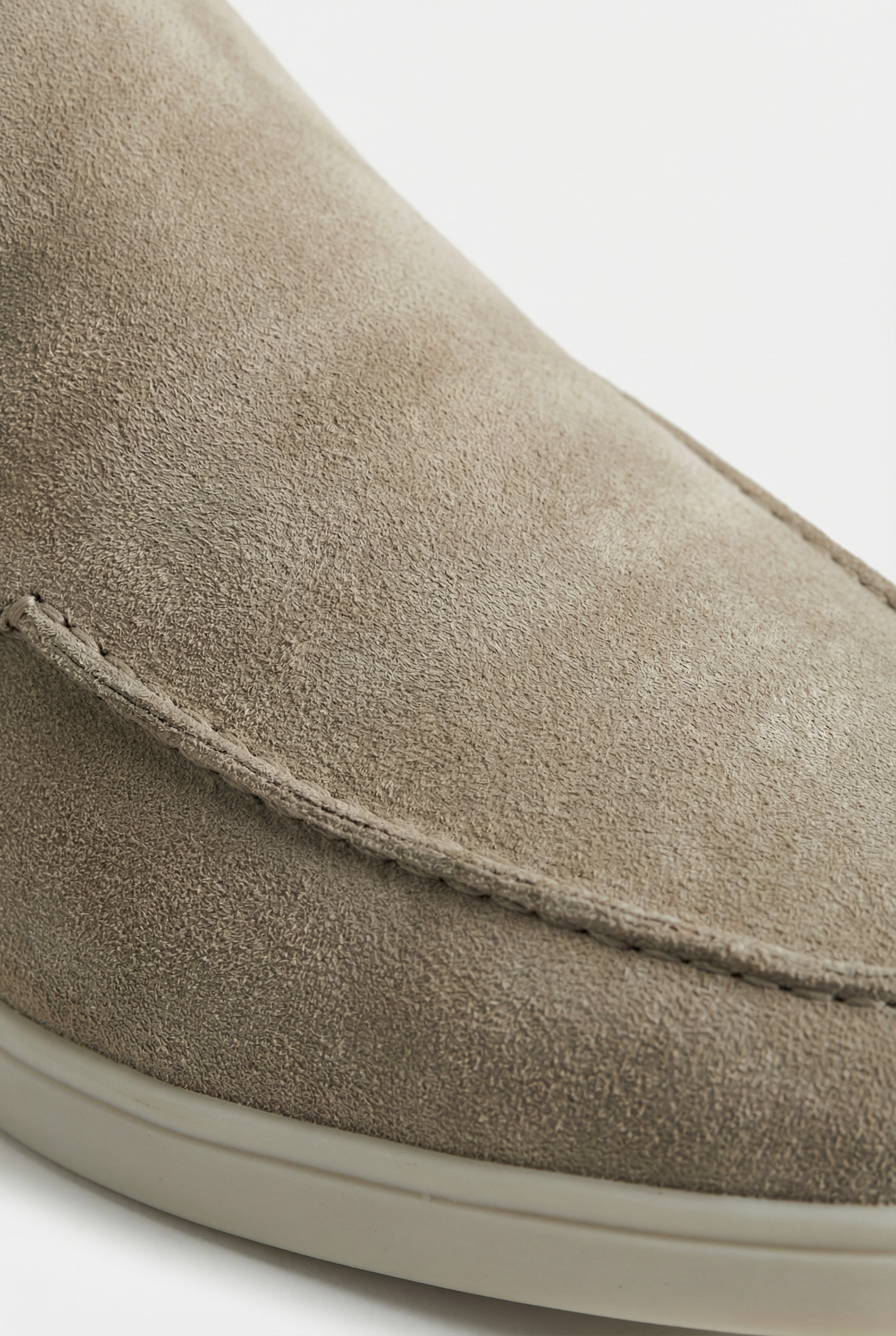 Positano Suede Mule Taupe