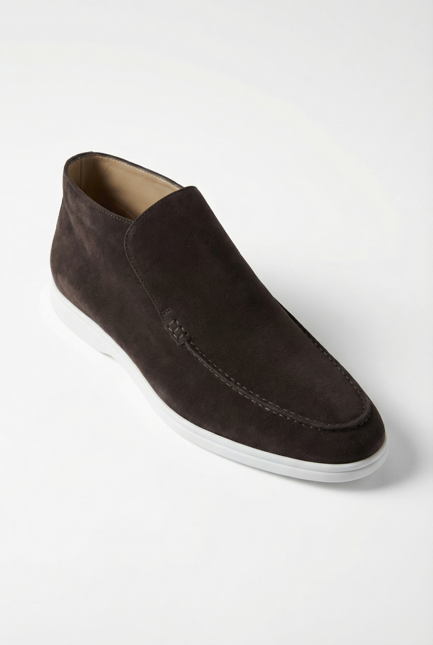 Captial Suede Loafer Brown