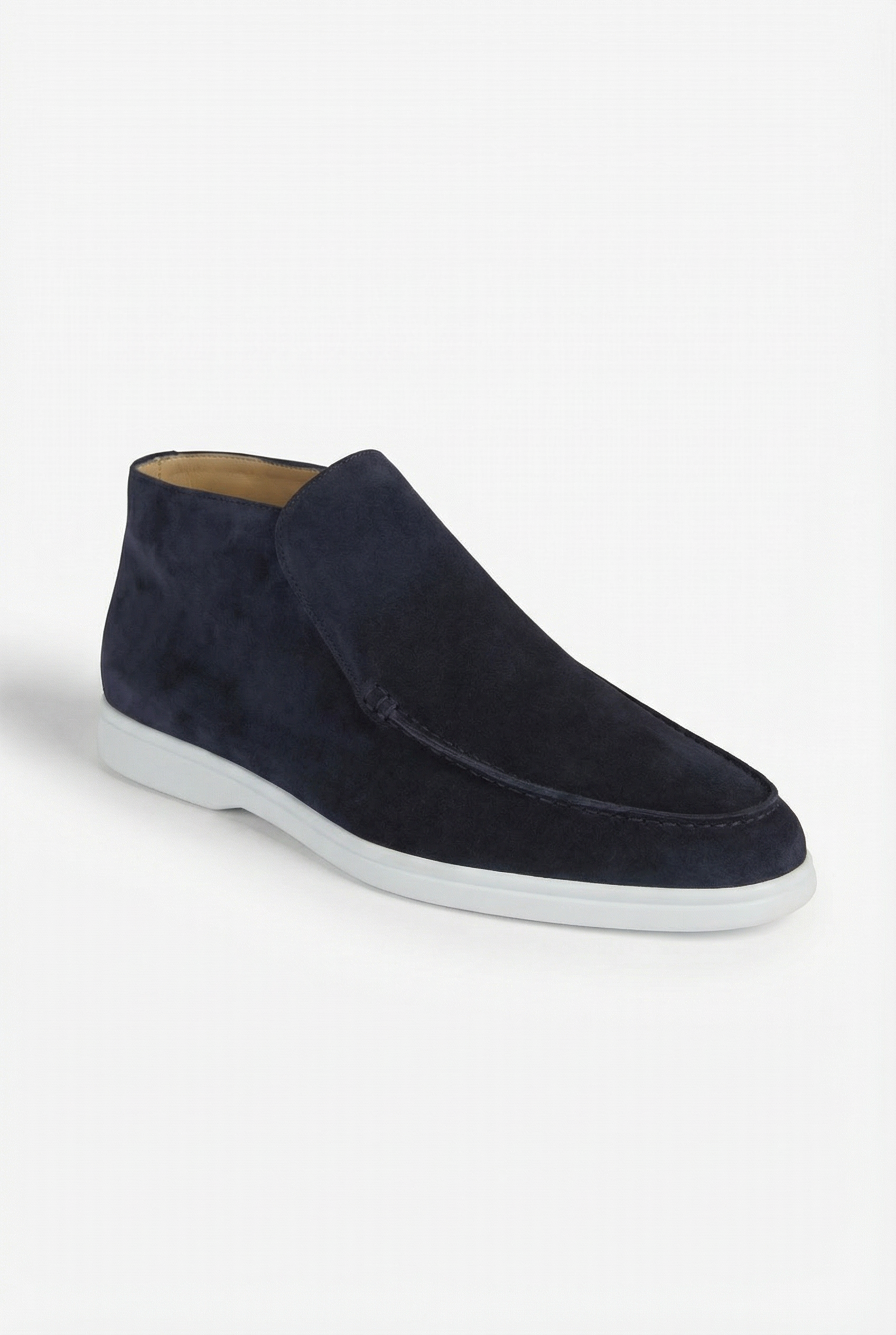 Captial Suede Loafer Navy