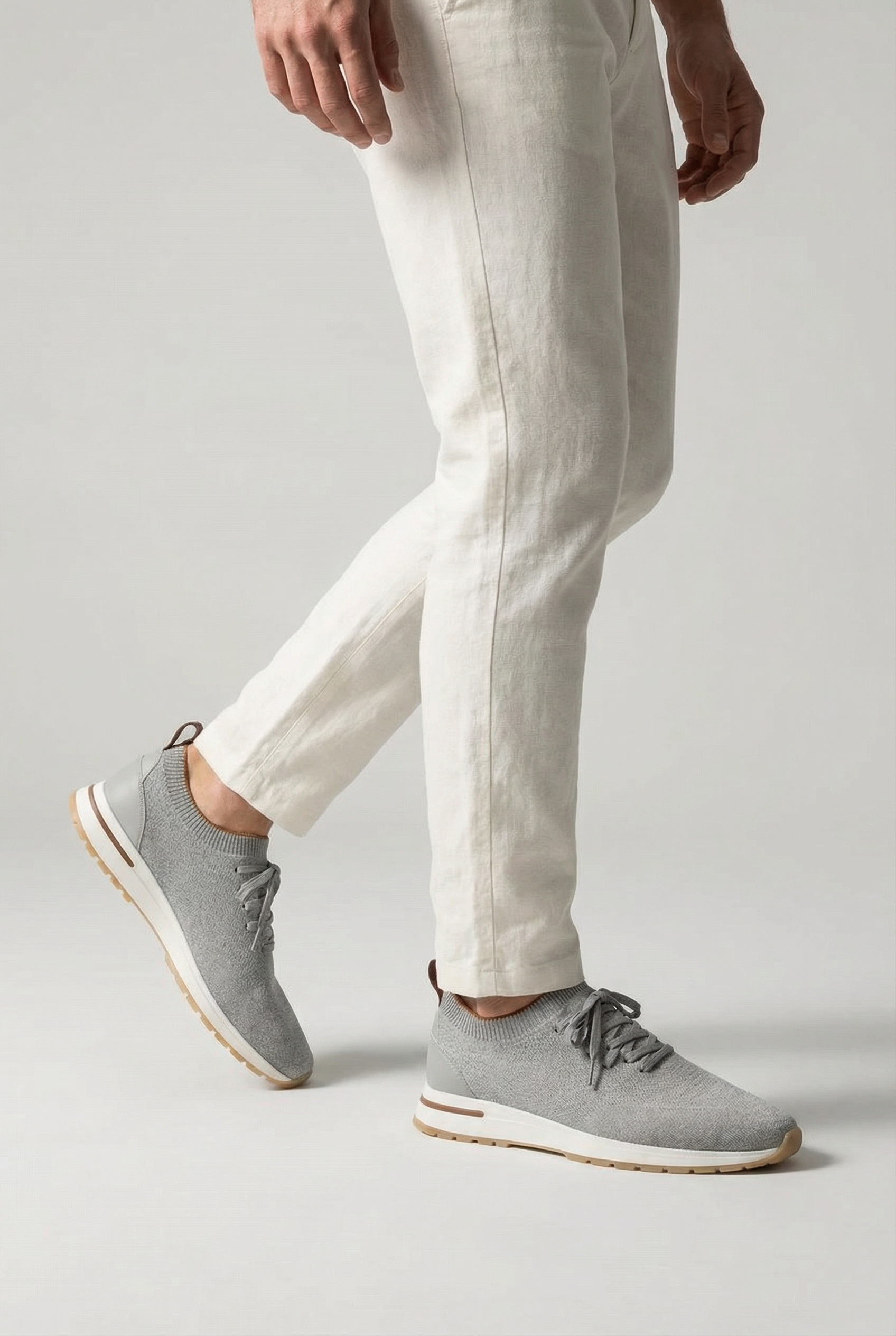 Mayfair Knit Sneaker Grey