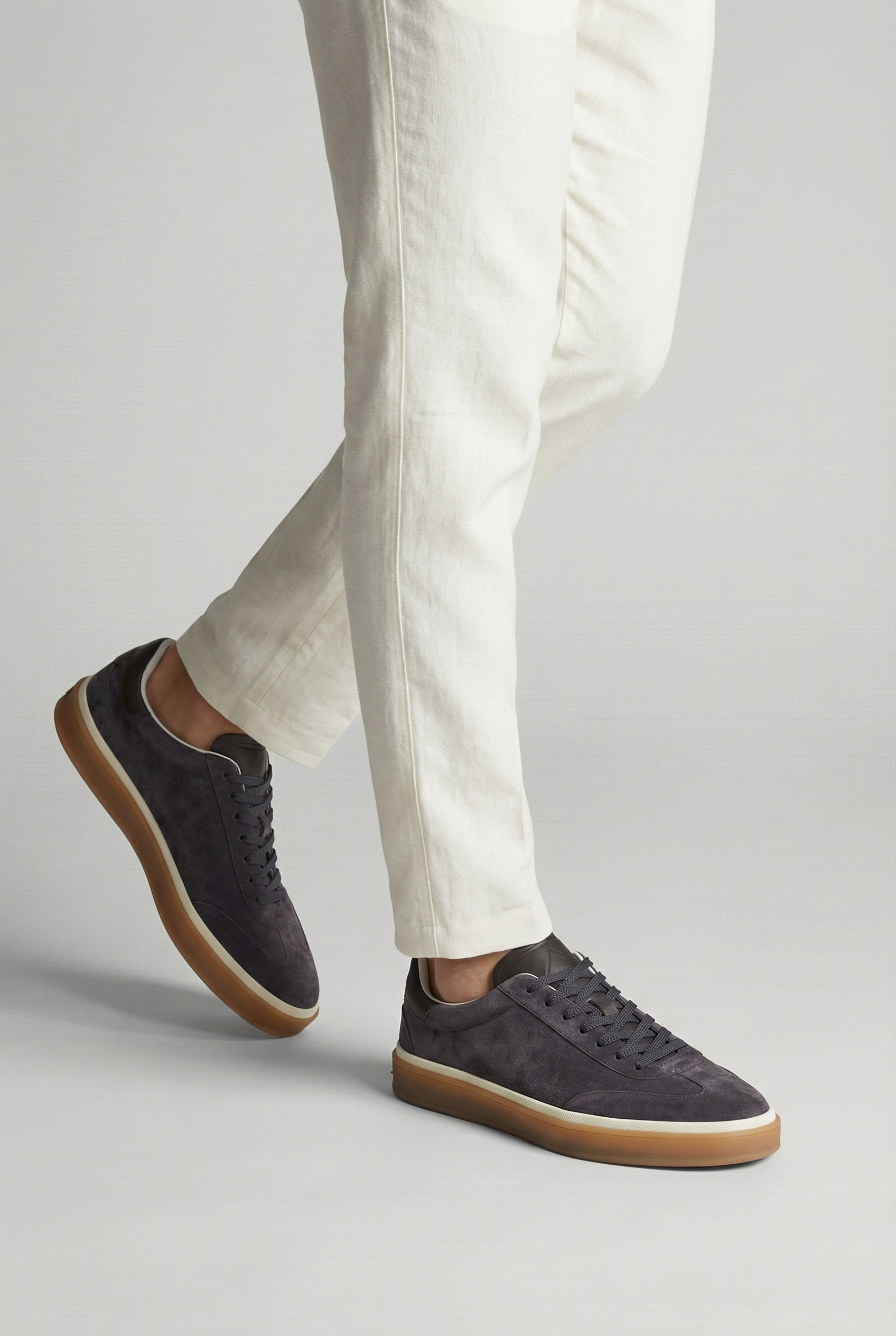 Mayfair Suede Sneaker Grey