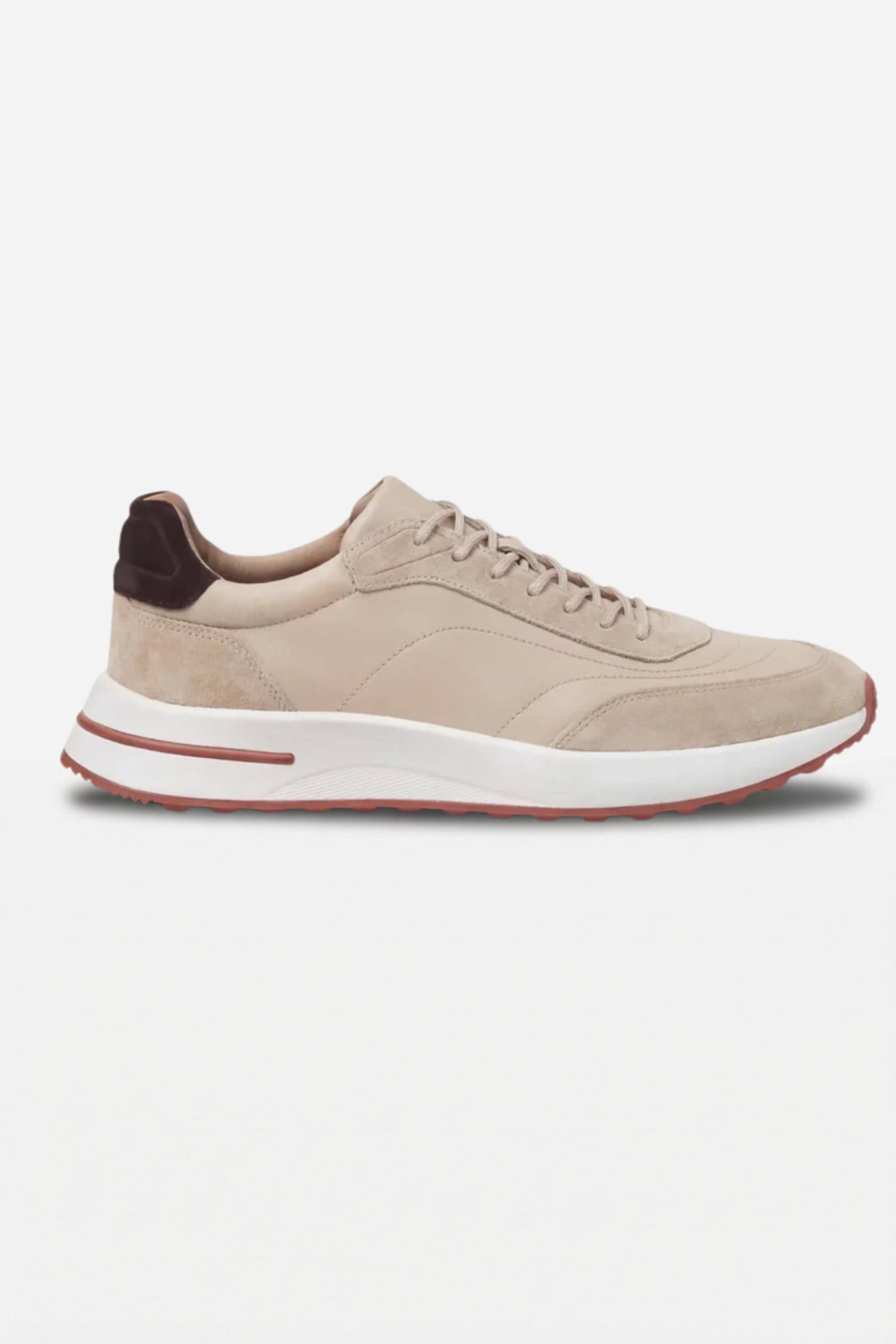 Bergamo Suede Sneaker Champagne