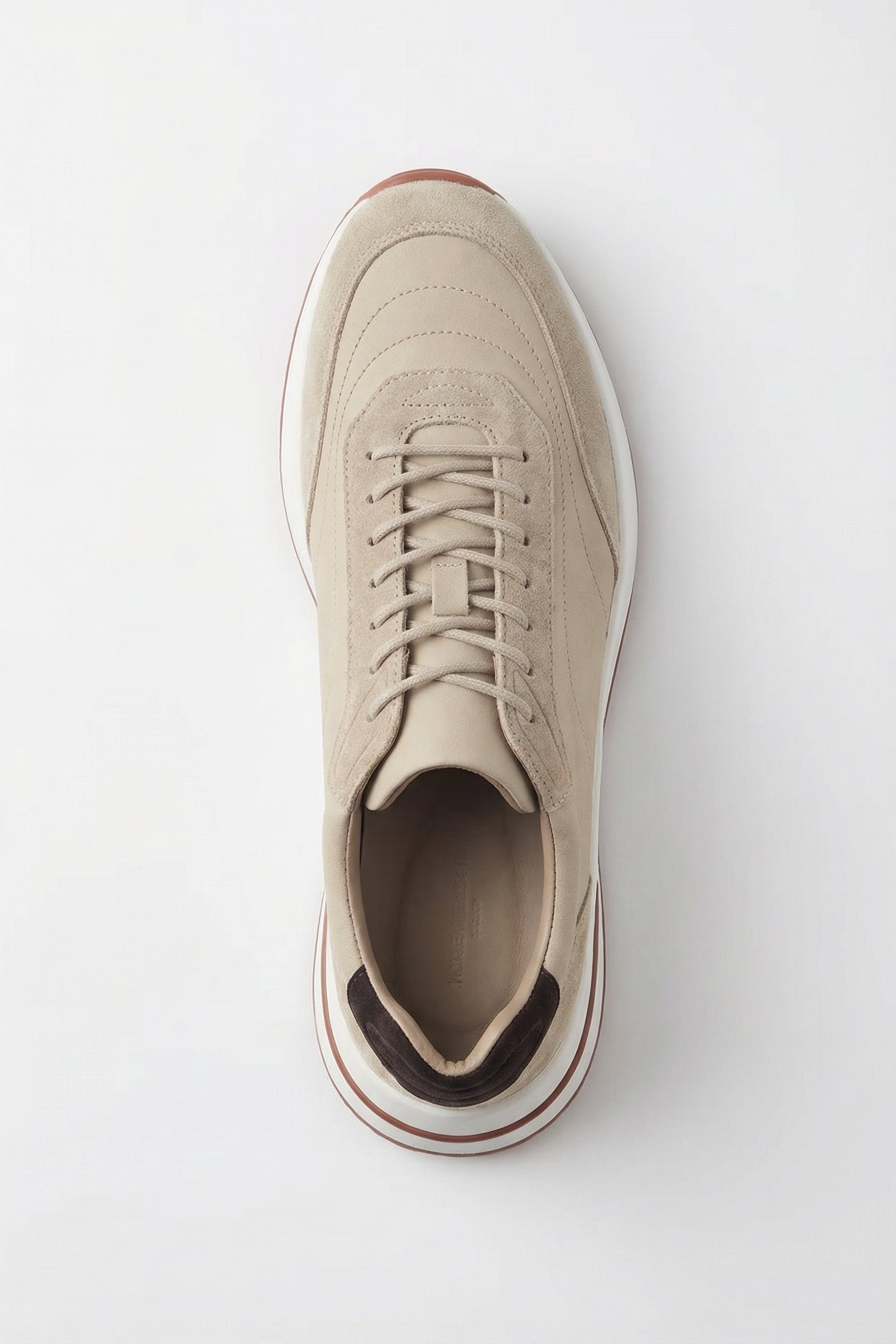 Bergamo Suede Sneaker Champagne