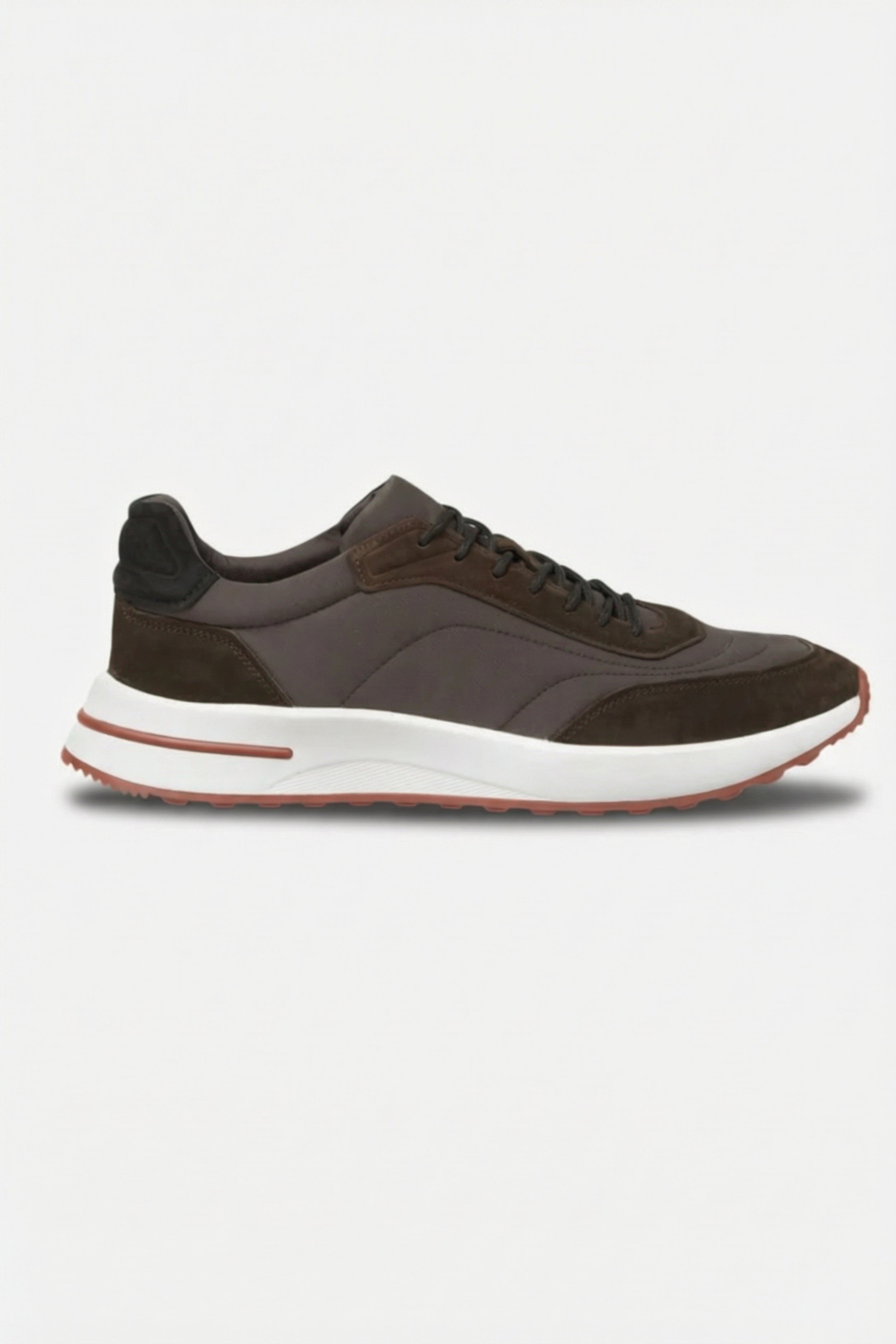 Bergamo Suede Sneaker Espresso
