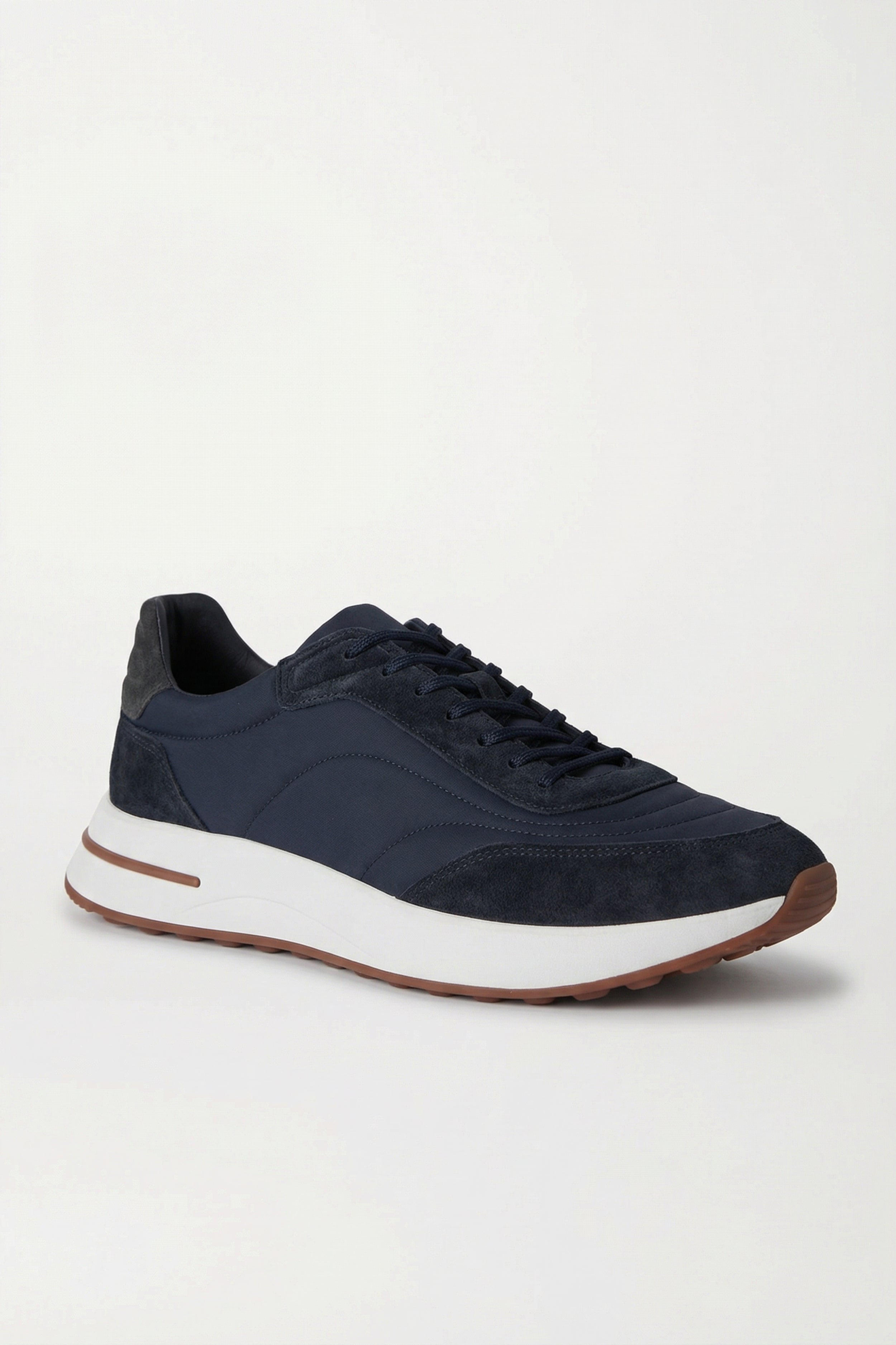 Bergamo Suede Sneaker Navy