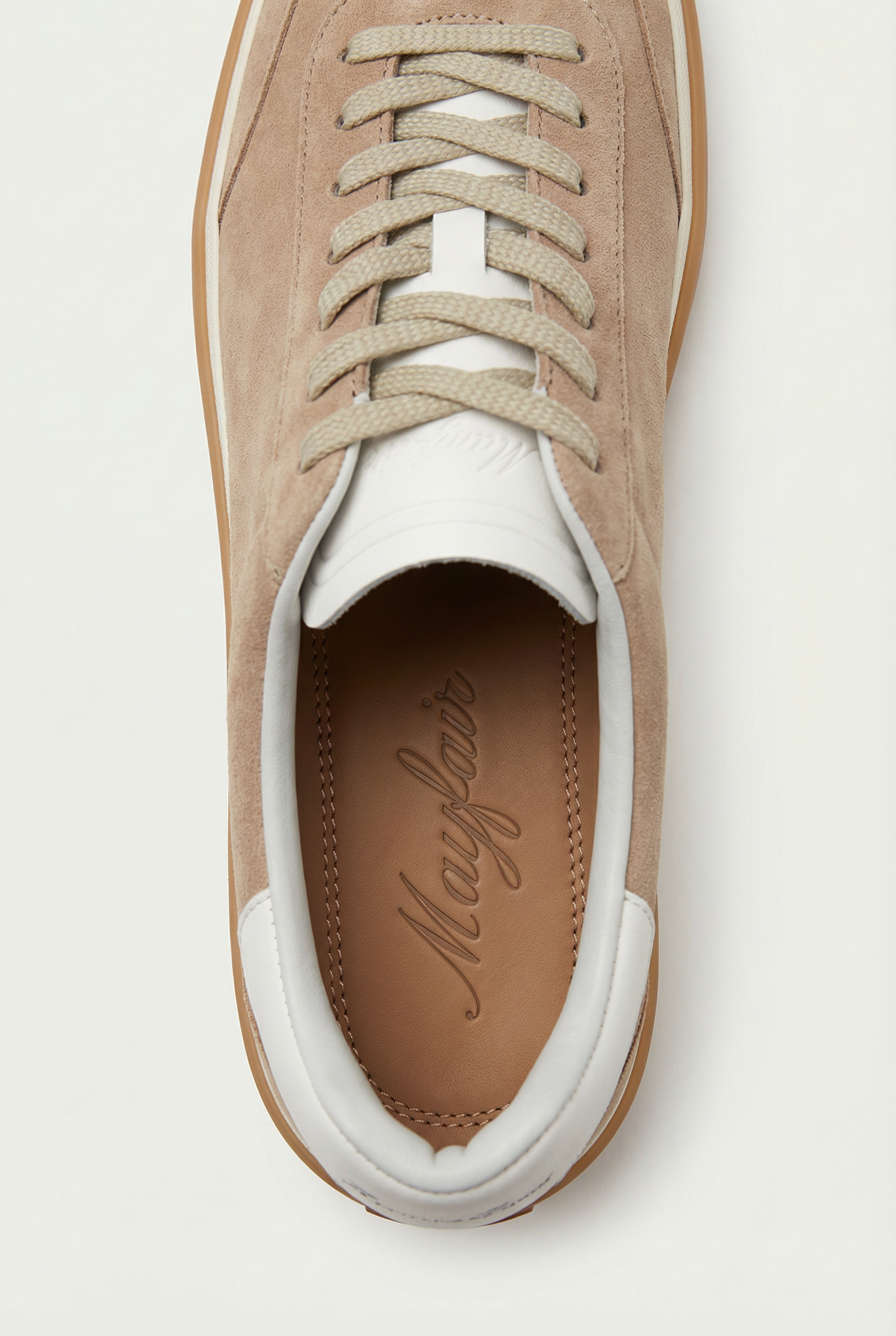 Mayfair Suede Sneaker Beige