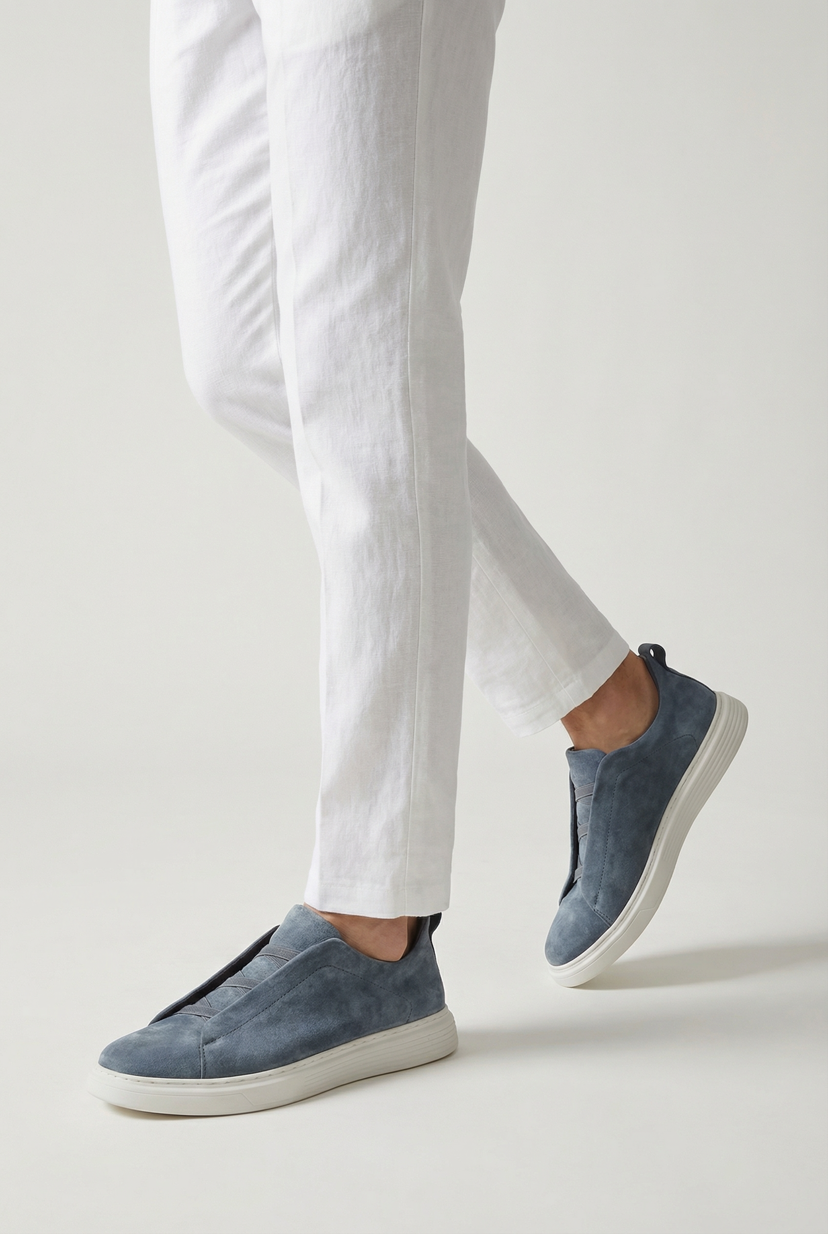 Mayfair Suede Slip-On Grey
