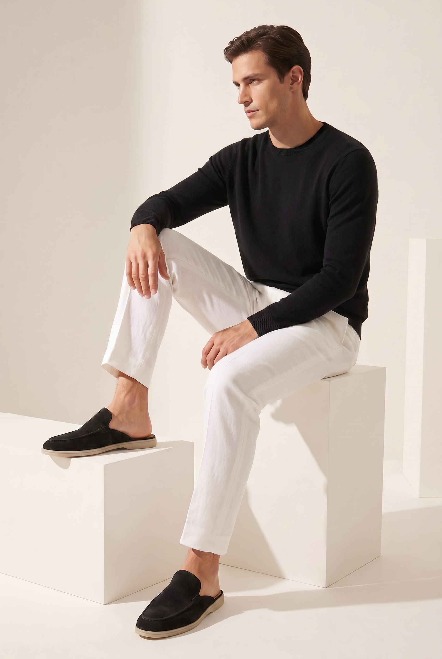 Mayfair Mule Black