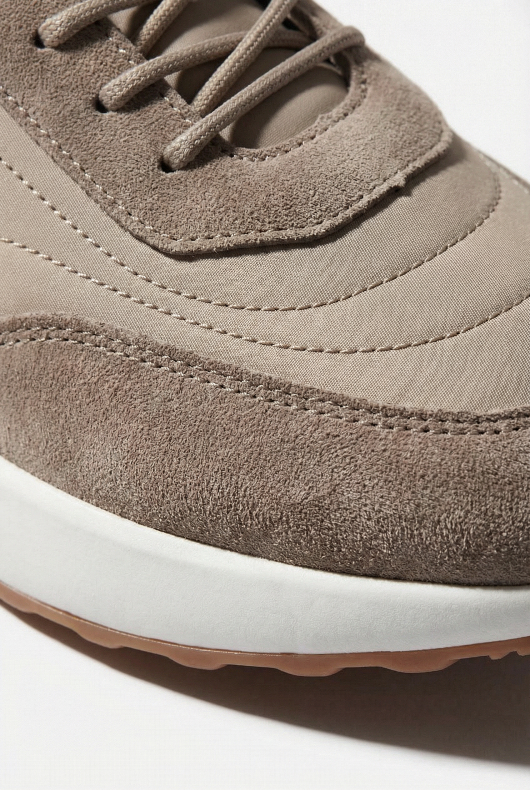 Bergamo Suede Sneaker Clay