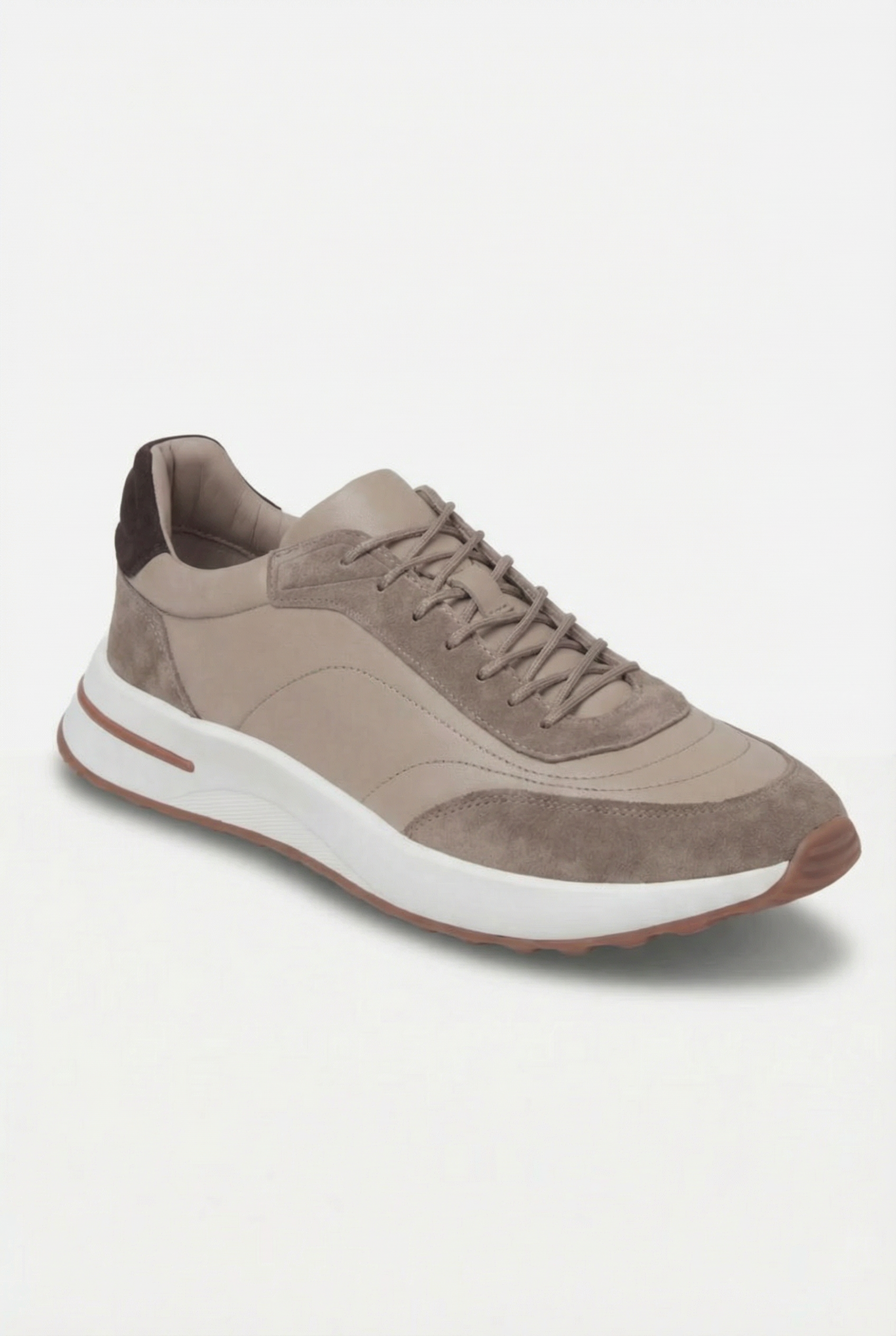 Bergamo Suede Sneaker Clay