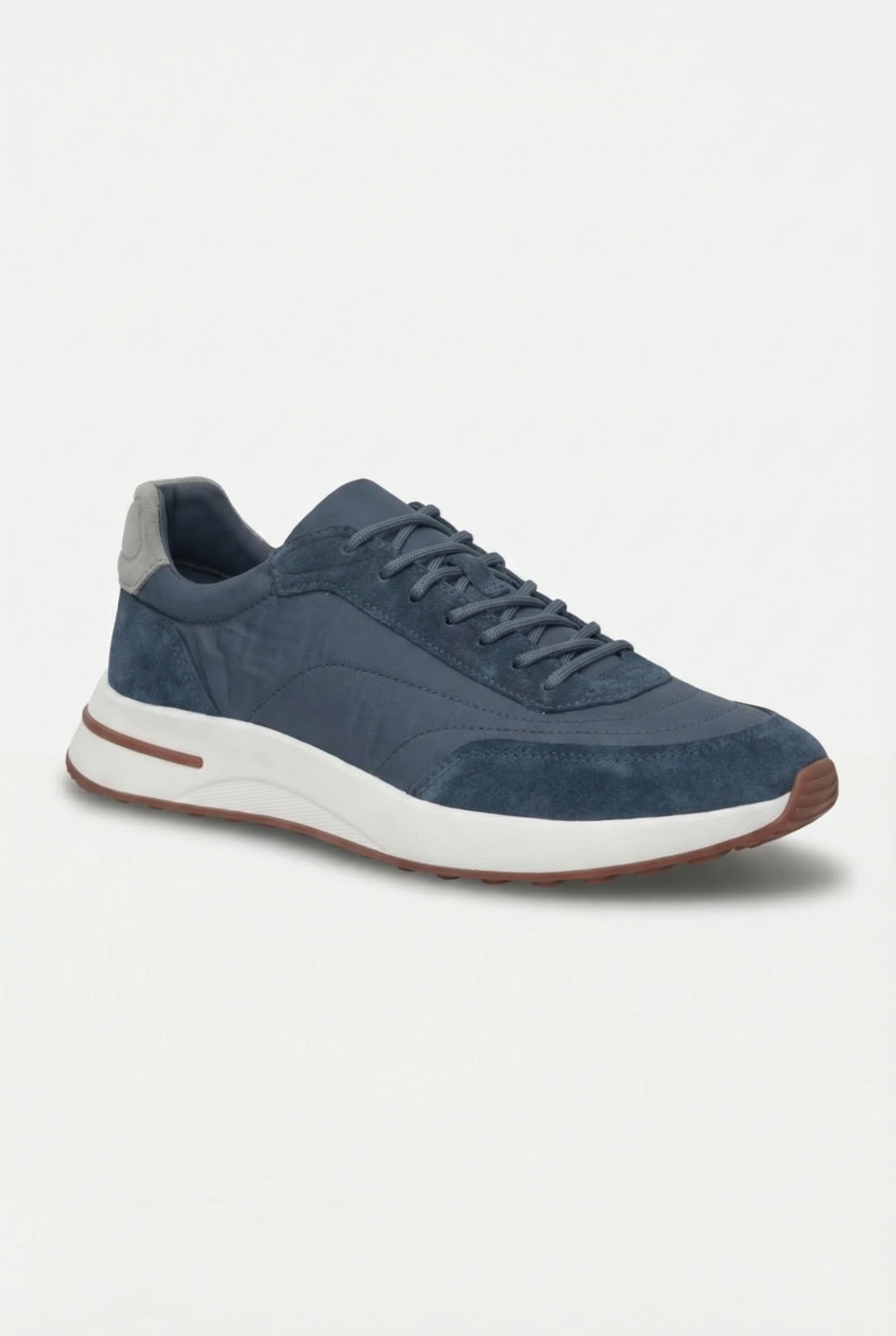 Bergamo Suede Sneaker Atlantic