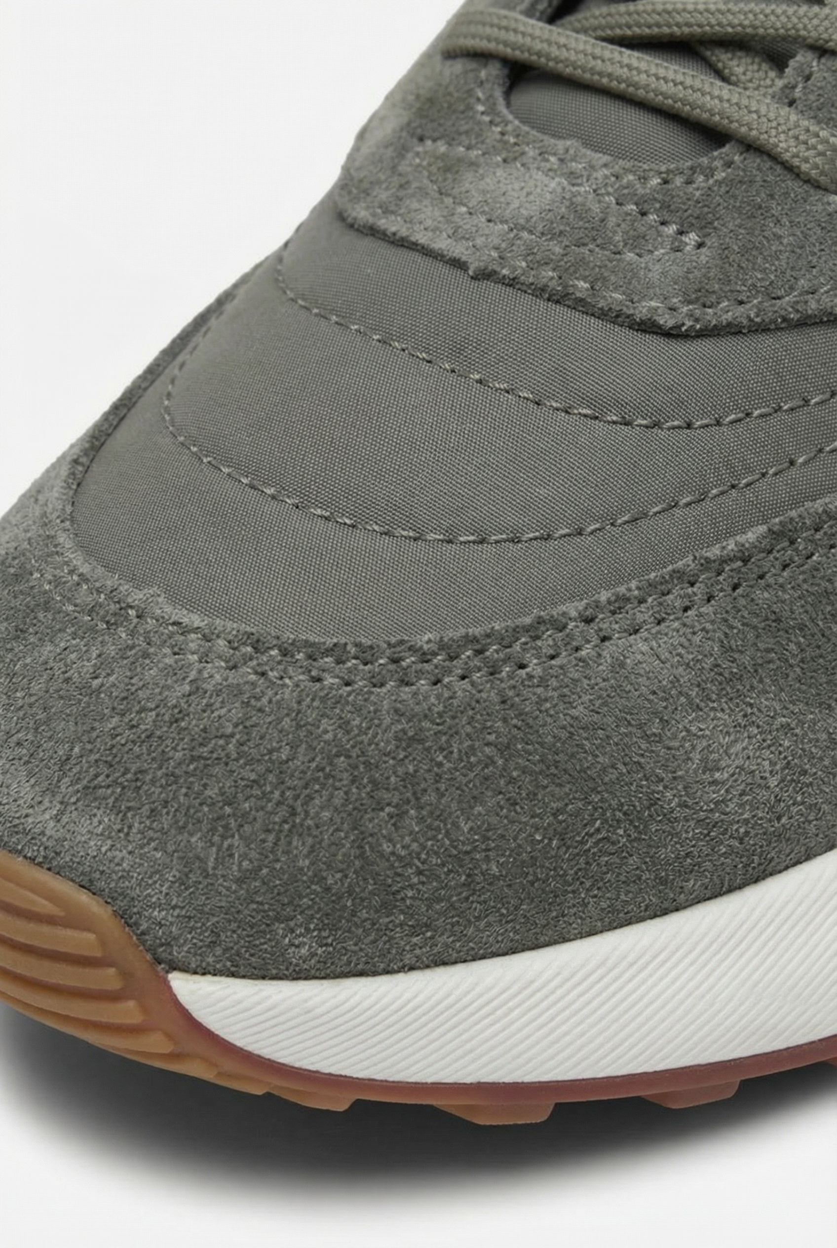 Bergamo Suede Sneaker Stone