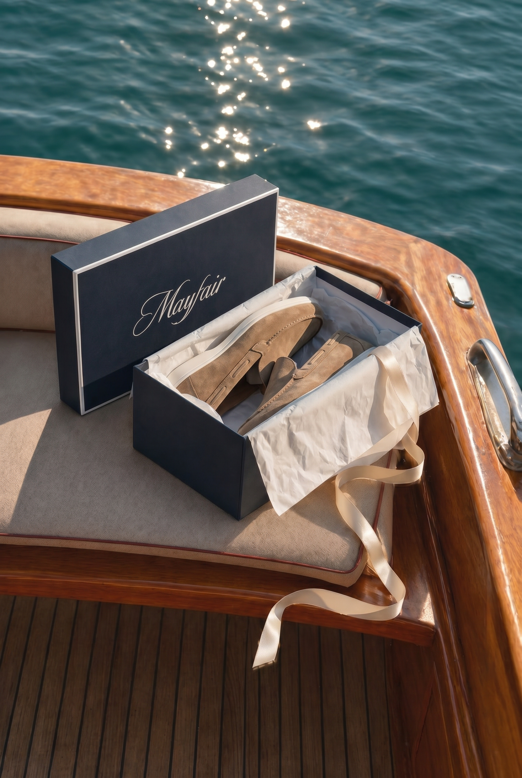 Classic Suede Loafer Camel