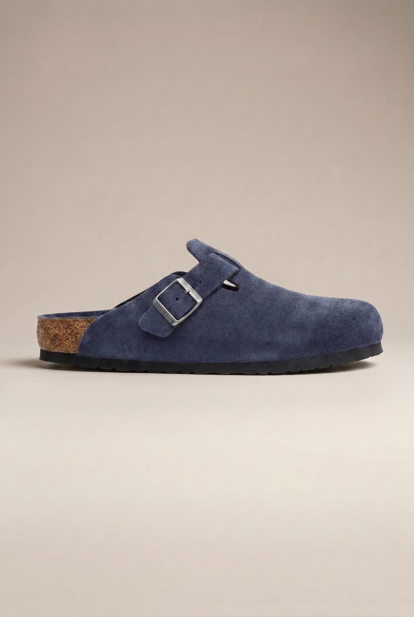 Mayfair Calfsuede Clog Navy