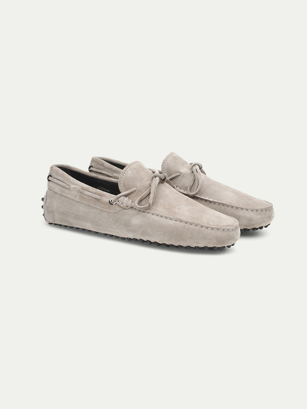 Mayfair Suede Roadster Shoes Light Grey