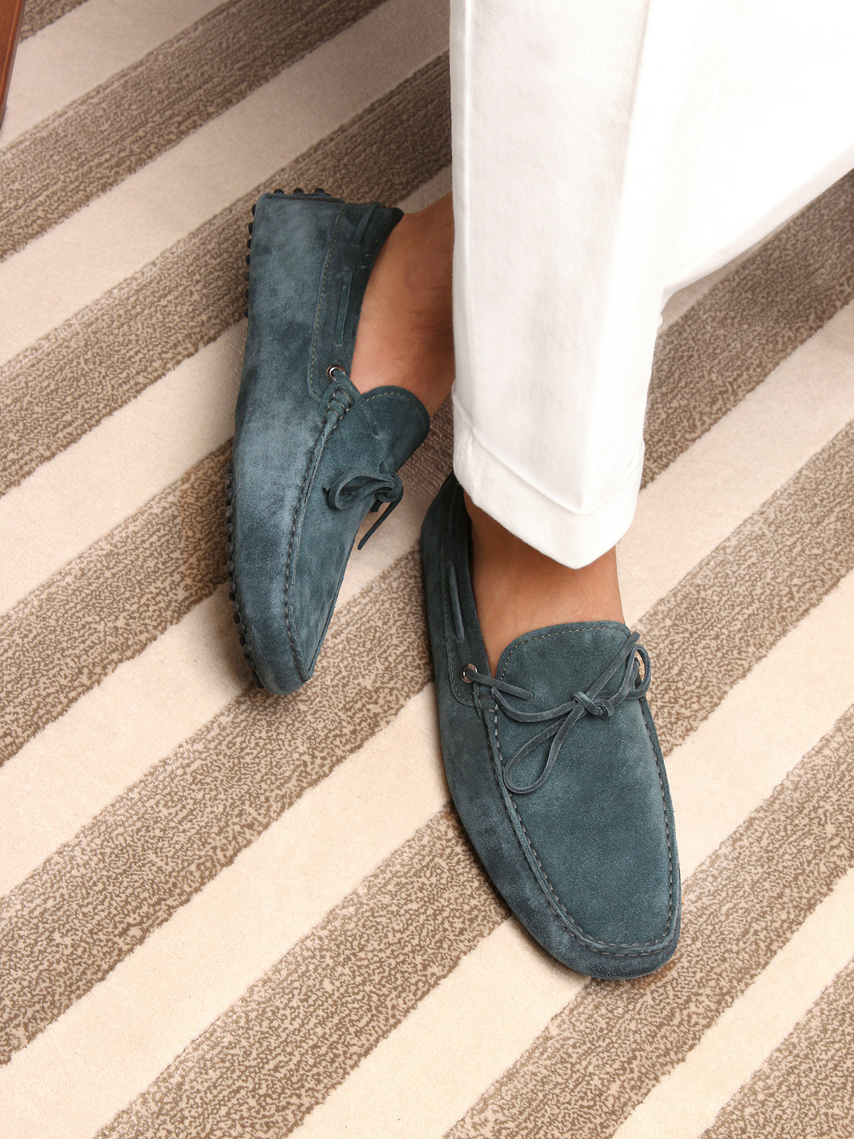 Mayfair Suede Roadster Shoes Petro