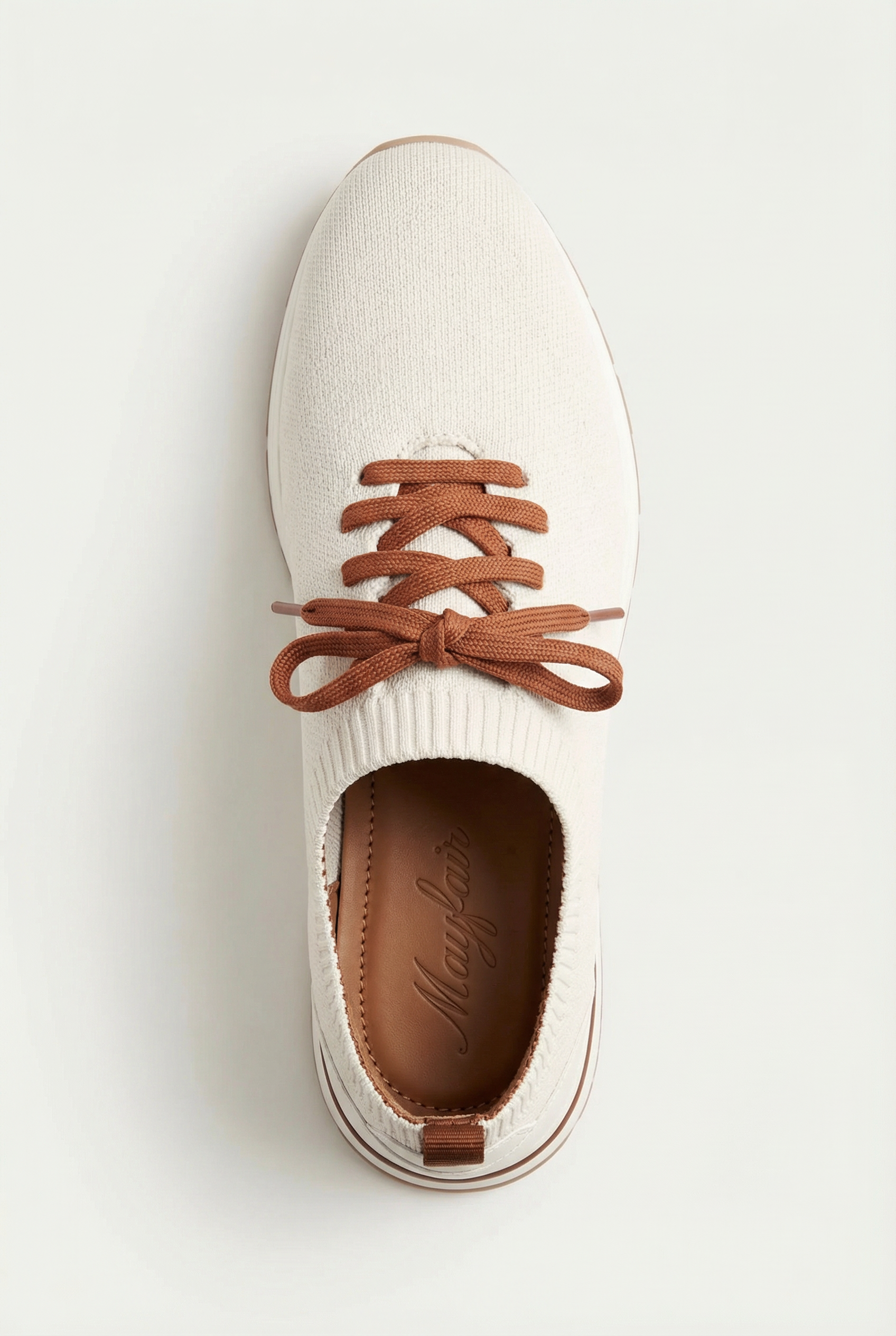 Mayfair Knit Sneaker Ivory