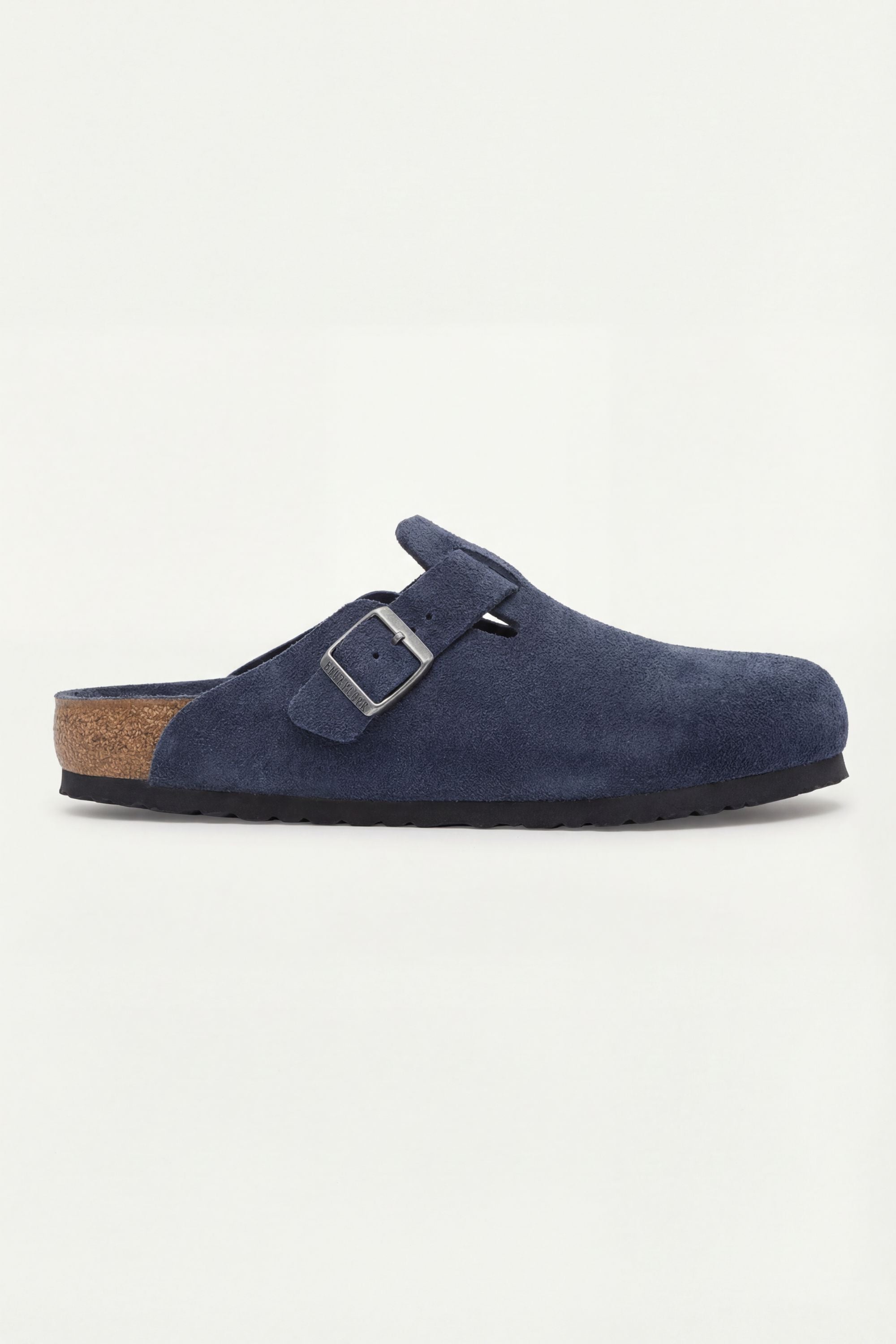 Mayfair Calfsuede Clog Navy