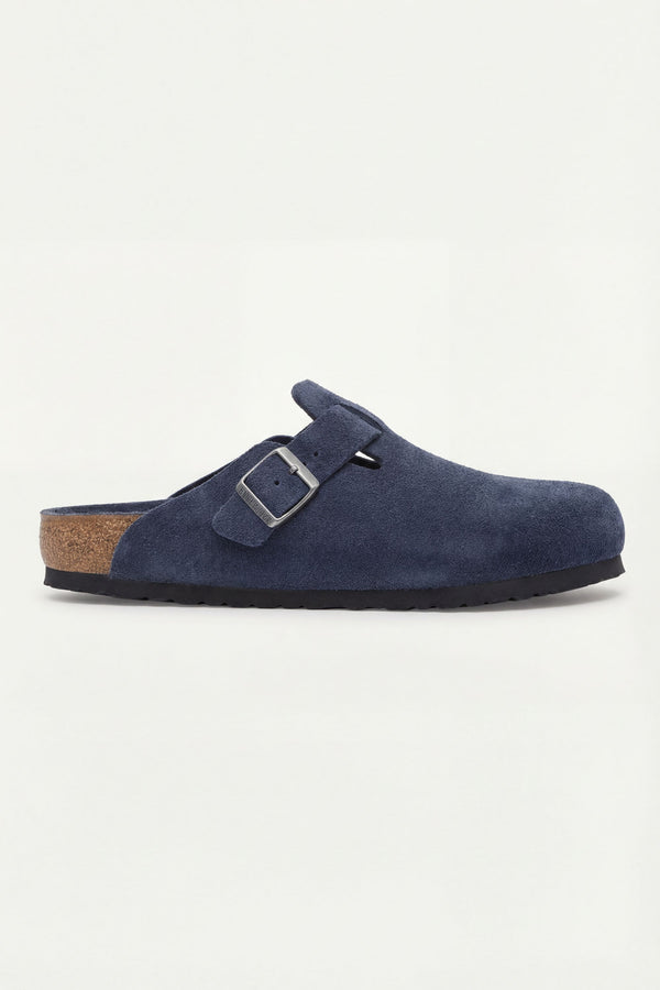 Mayfair Calfsuede Clog Navy