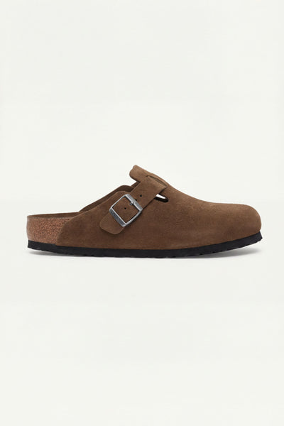 Mayfair Calfsuede Clog Brown