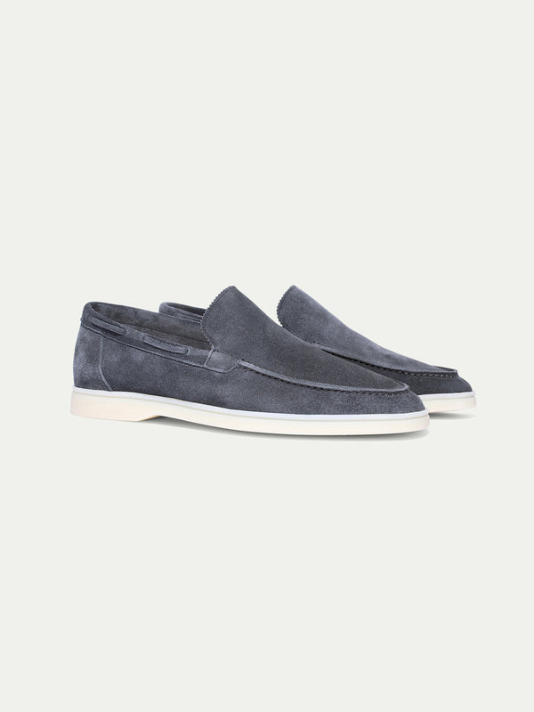 Mayfair Classic Loafers Steel Blue
