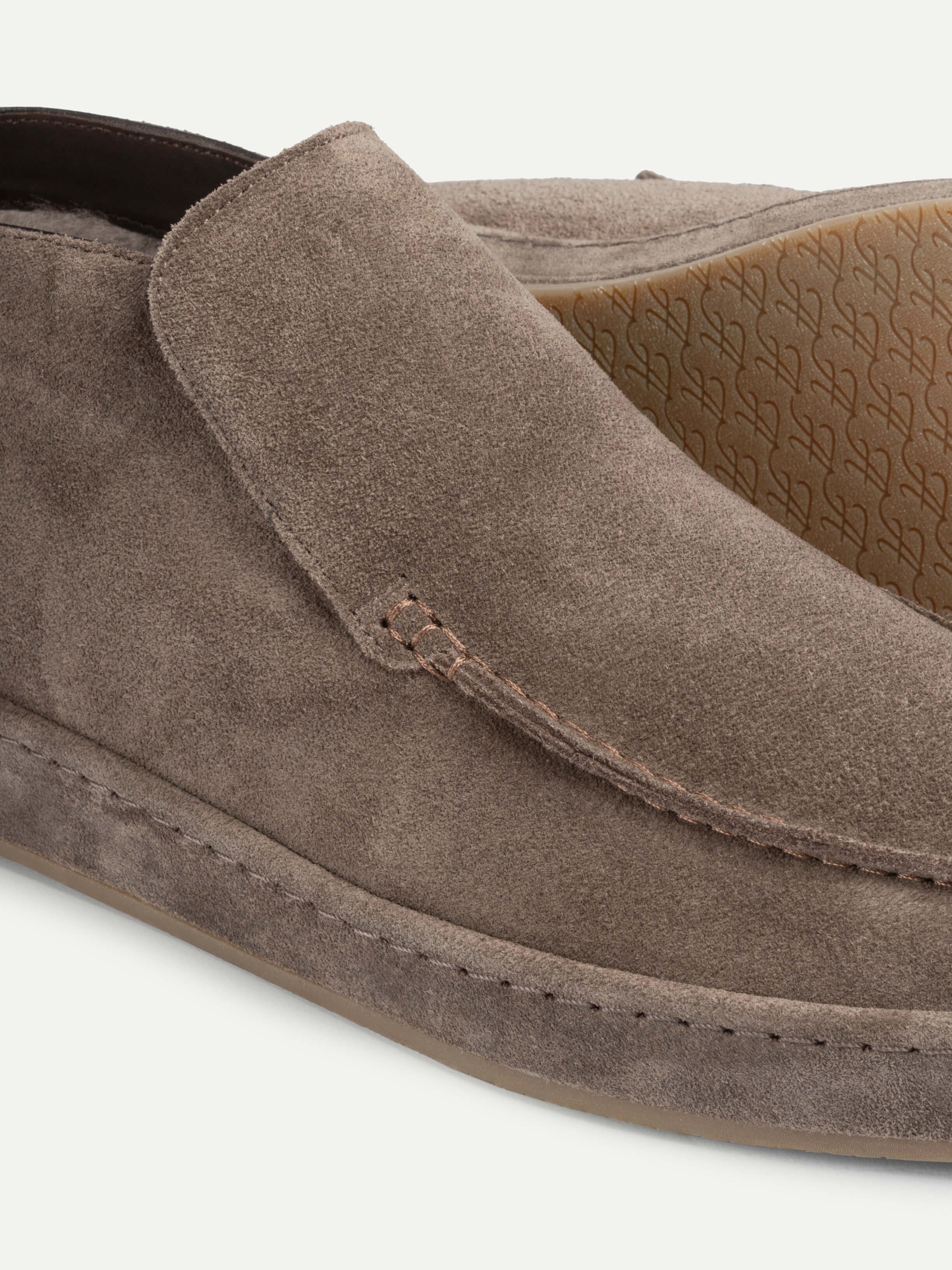 Mayfair Capitale City Suede Loafer Ash Grey
