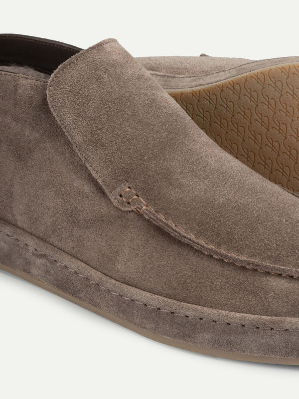 Mayfair Capitale City Suede Loafer Ash Grey
