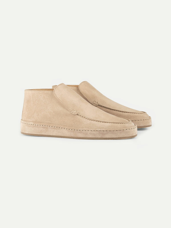 Mayfair Capitale City Suede Loafer Light Beige