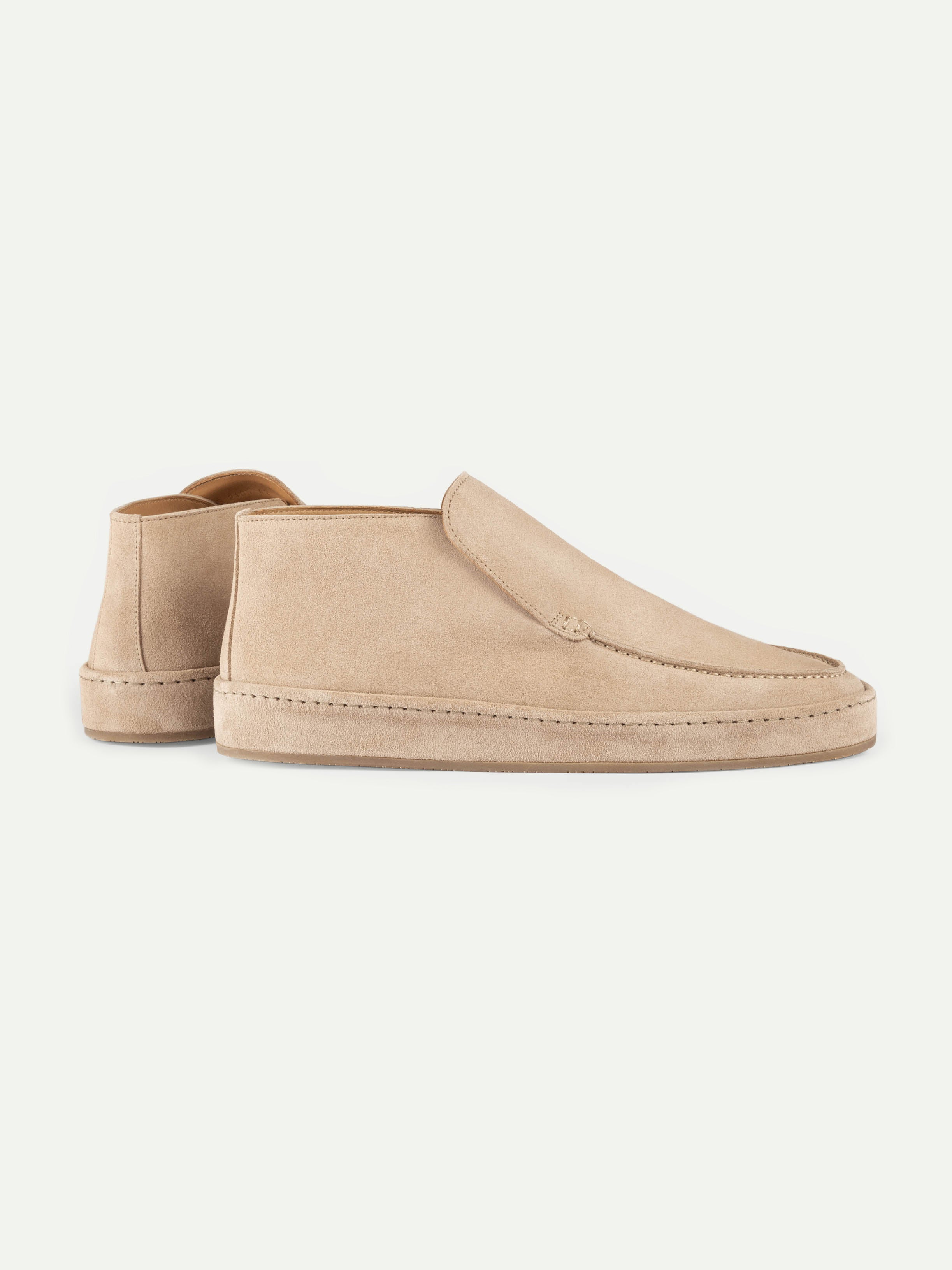 Mayfair Capitale City Suede Loafer Light Beige