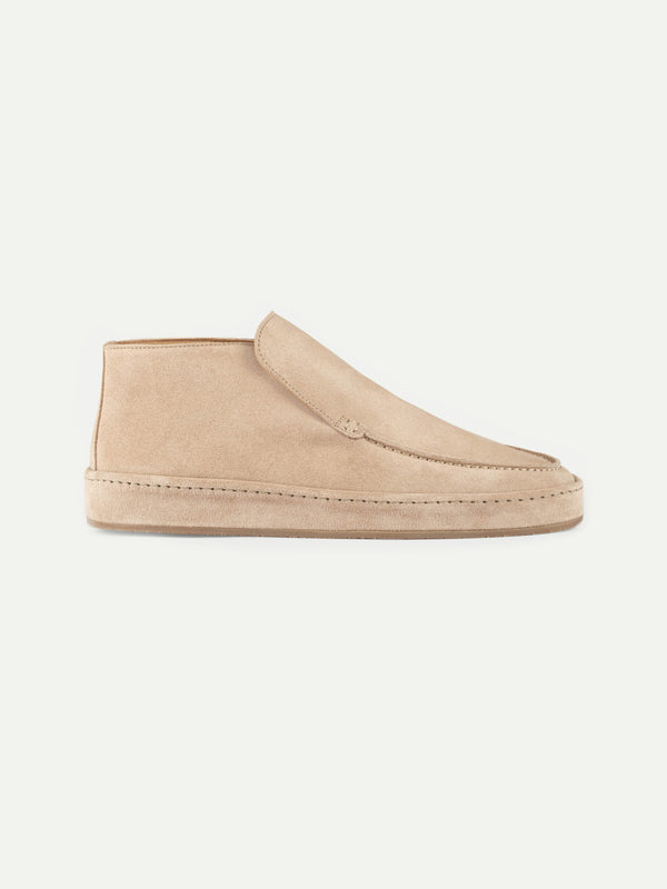 Mayfair Capitale City Suede Loafer Light Beige