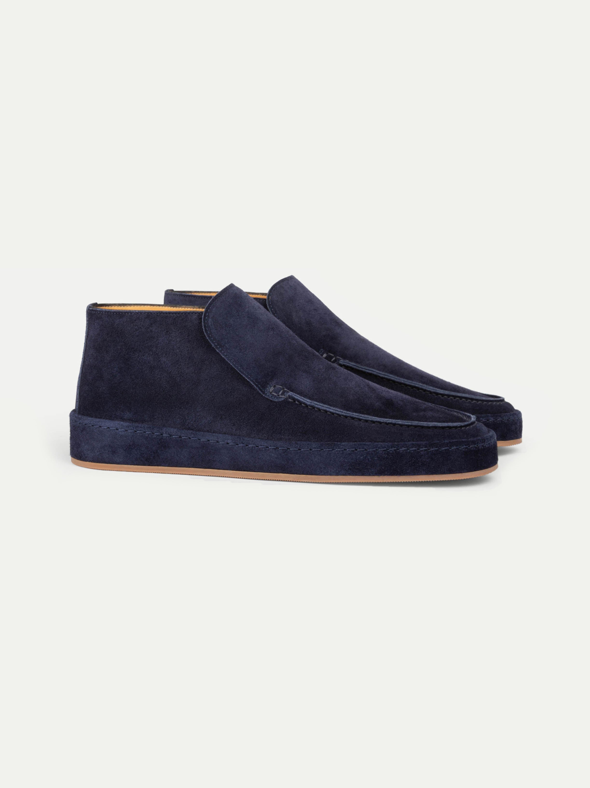 Mayfair Capitale City Suede Loafer Navy